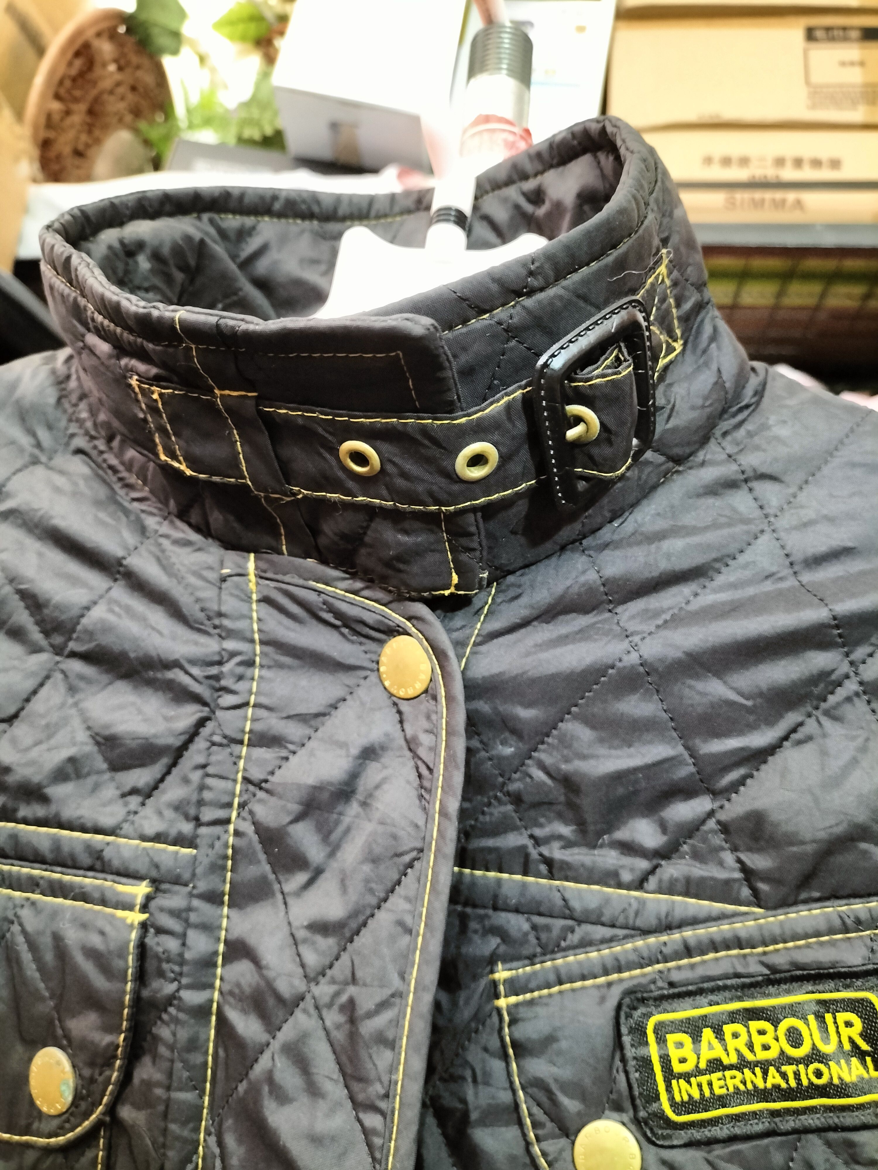 Barbour Vintage 80s Barbour Jacket fashion motor sports Size US S / EU 44-46 / 1 - 4 Thumbnail