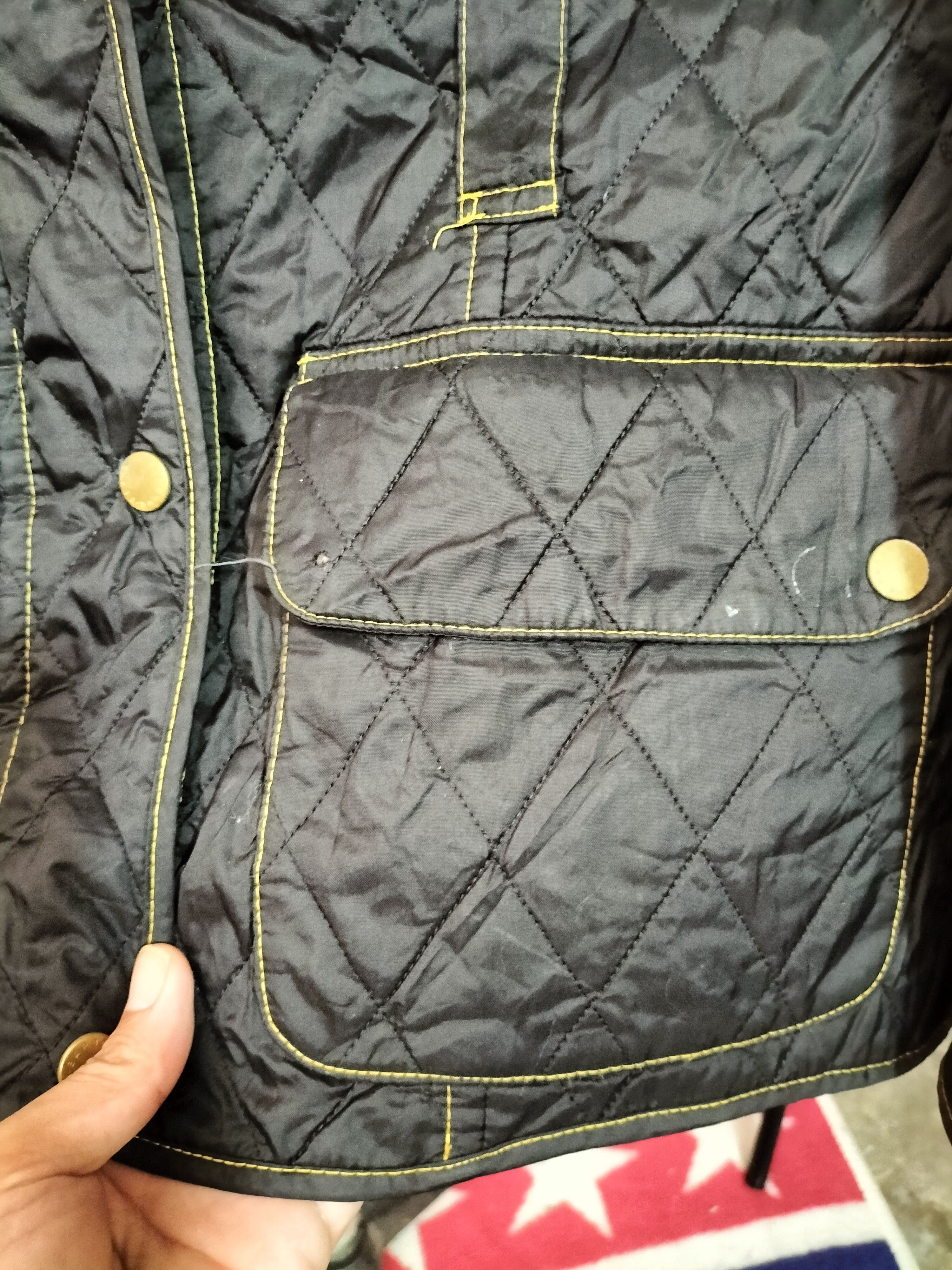 Barbour Vintage 80s Barbour Jacket fashion motor sports Size US S / EU 44-46 / 1 - 8 Thumbnail