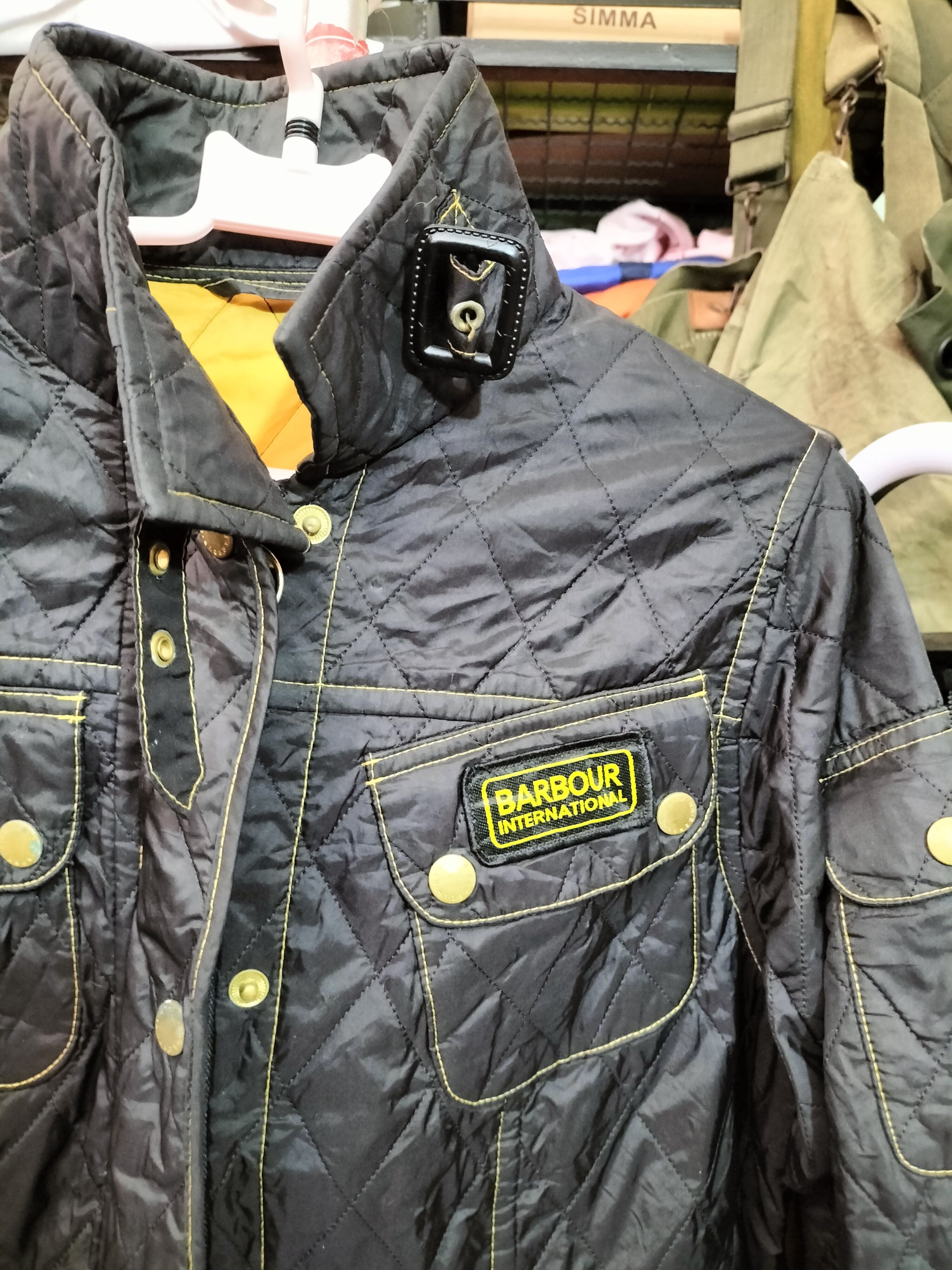 Barbour Vintage 80s Barbour Jacket fashion motor sports Size US S / EU 44-46 / 1 - 3 Thumbnail