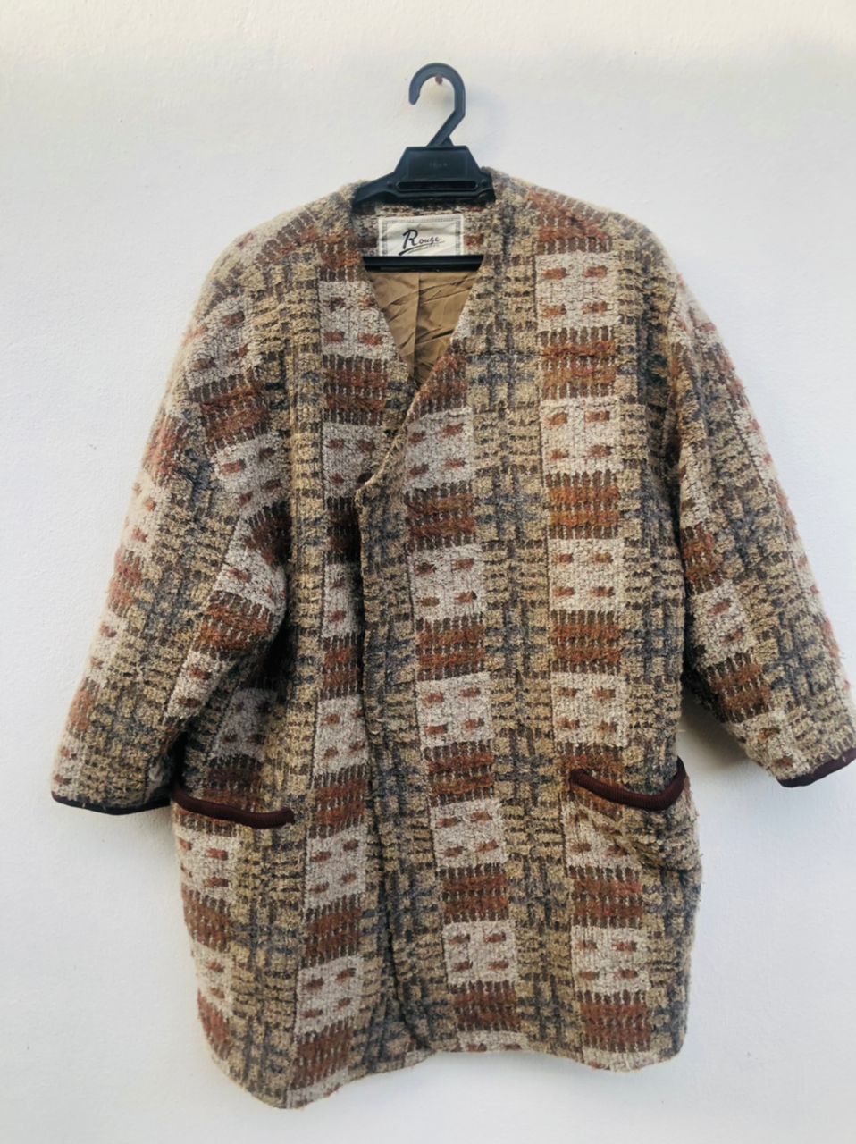 Vintage Rouge Japanese Designer Fashion Style Jacket