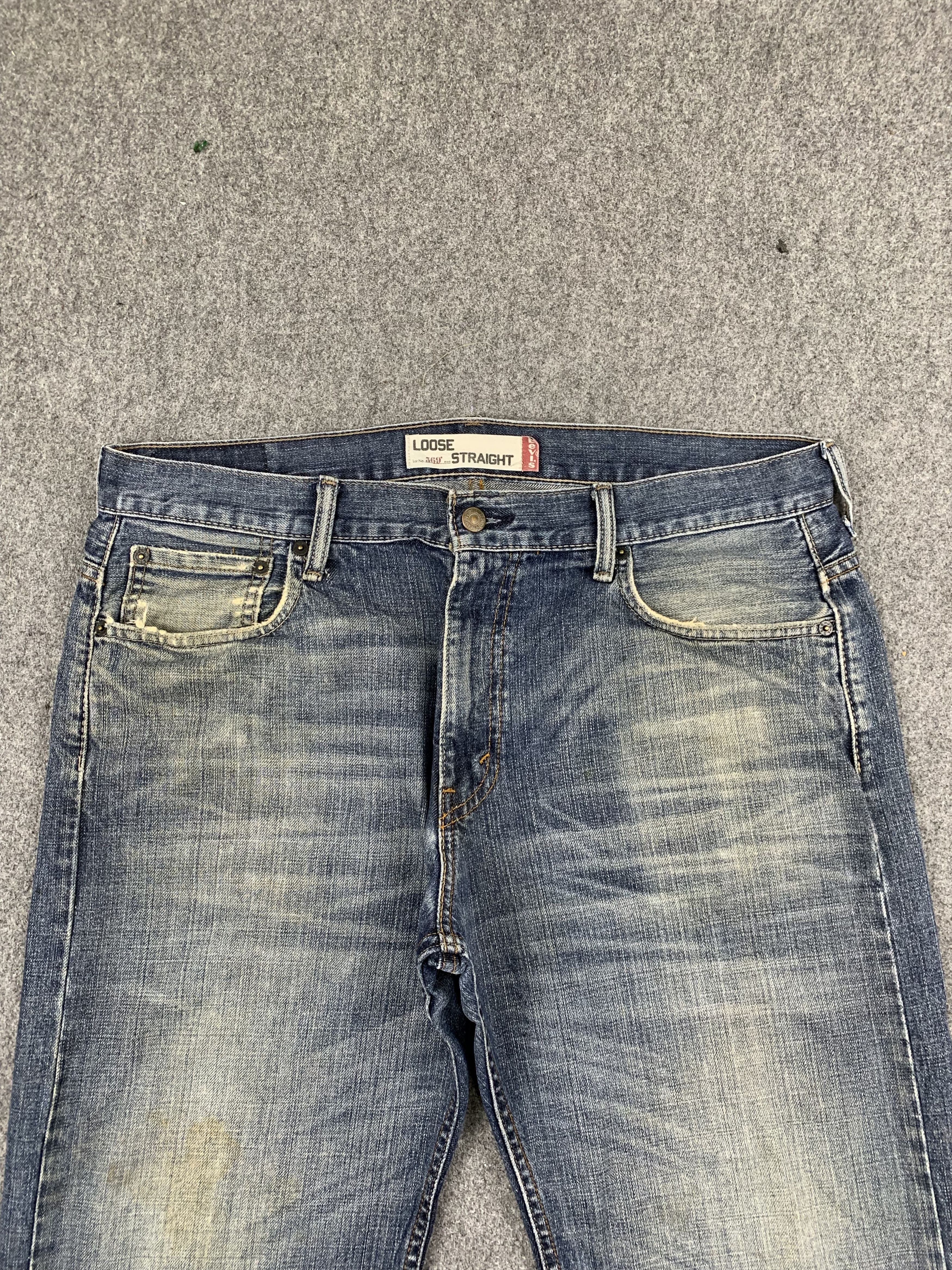 Levi's Vintage Levis 569 Denim DP1799 Size US 39 - 2 Thumbnail