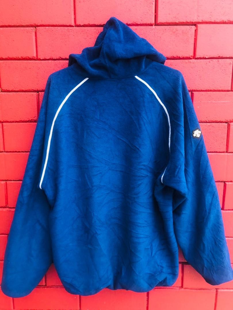 Descente × Vintage Vintage Descente Streetwear Designer Fashion Style Hoodie Size US L / EU 52-54 / 3 - 2 Thumbnail