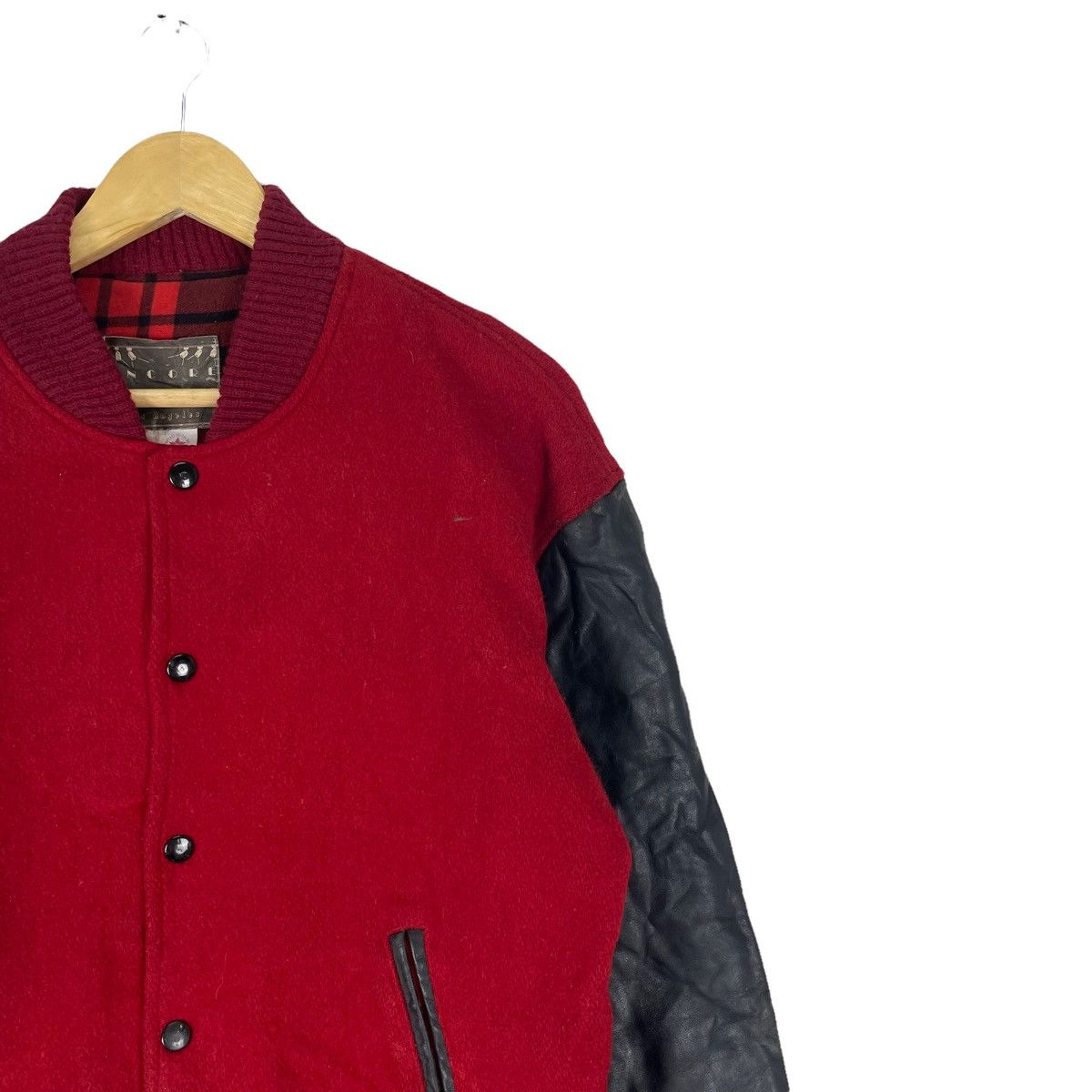 Hard Rock Cafe × Vintage ❄️HARD ROCK CAFE VARSITY LEATHER JACKET Size US S / EU 44-46 / 1 - 4 Thumbnail