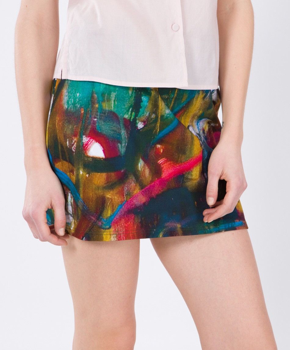 agnes b. jim shaw skirt Size 30" / US 8 / IT 44 - 2 Thumbnail