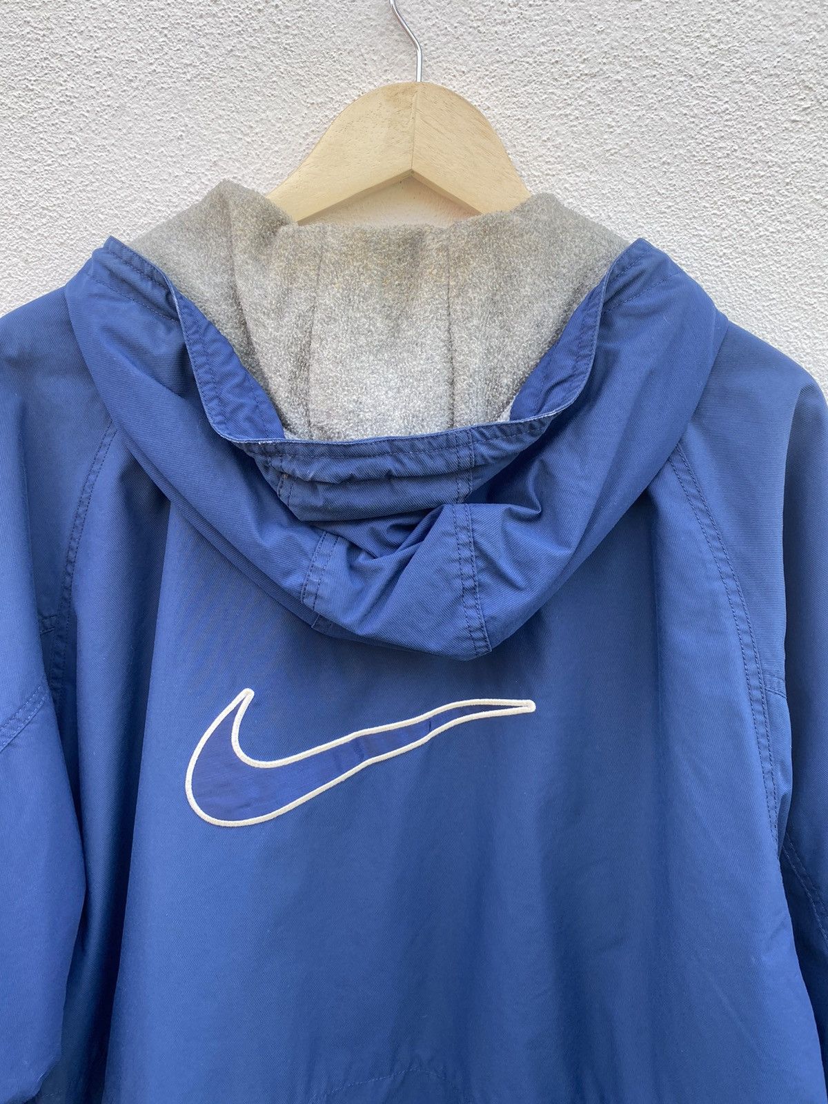 Vintage Vintage Nike swosh Big logo spell out zipper hoodies Size US L / EU 52-54 / 3 - 13 Thumbnail