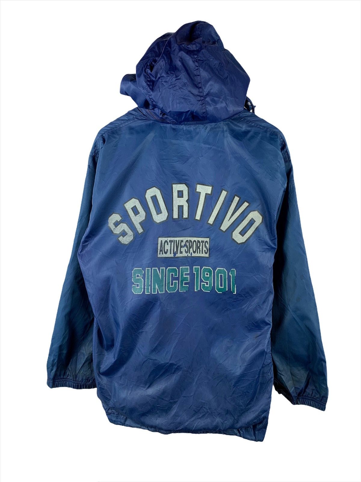 La Sportiva × Vintage Vintage 90s Sportivo Sports Hoodie Windbreaker Size US L / EU 52-54 / 3 - 1 Thumbnail