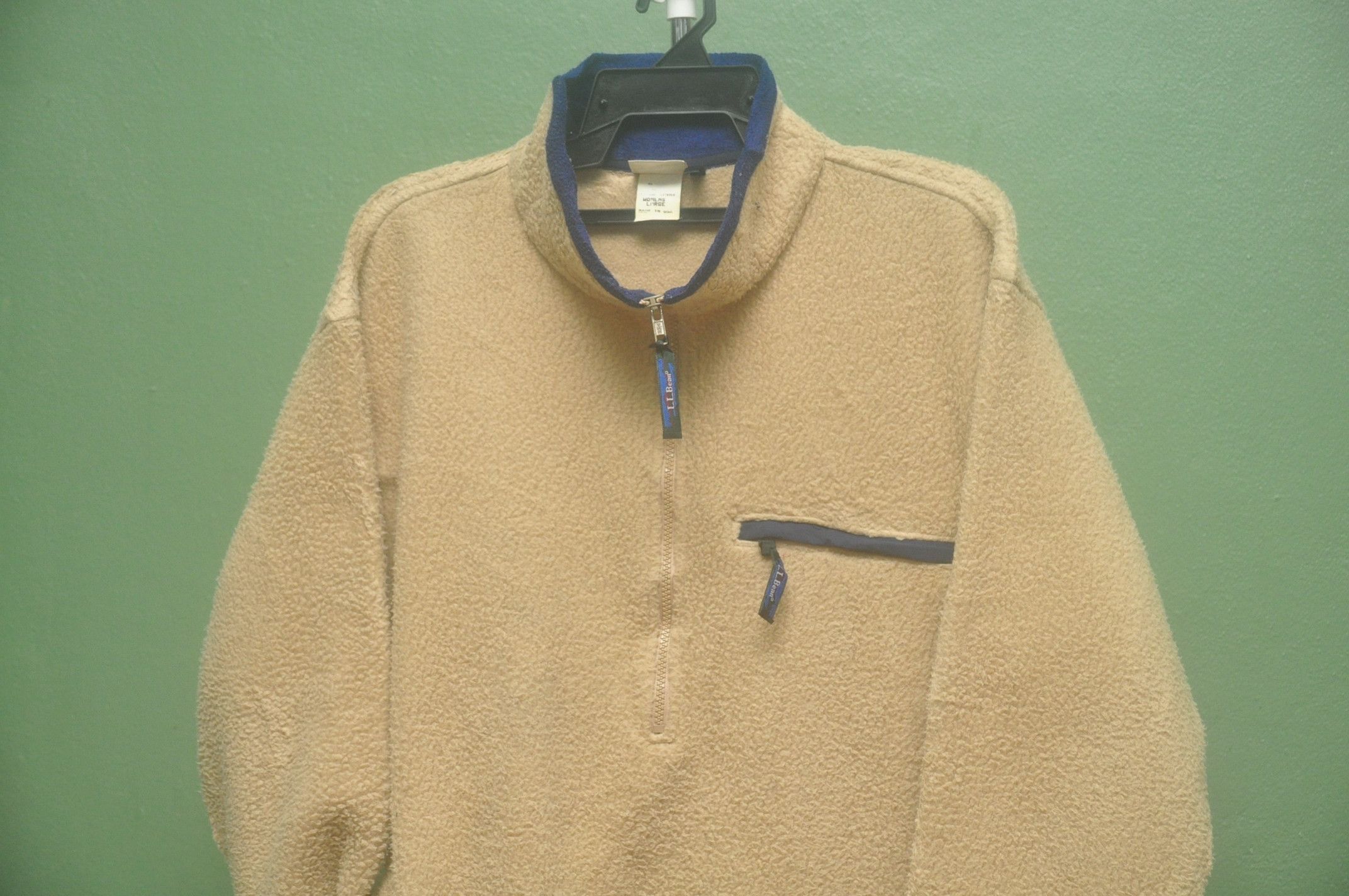 Japanese Brand × L.L. Bean Vintage L.L.Bean Design Fleece Streetwear Style Nirvana Size US L / EU 52-54 / 3 - 3 Thumbnail