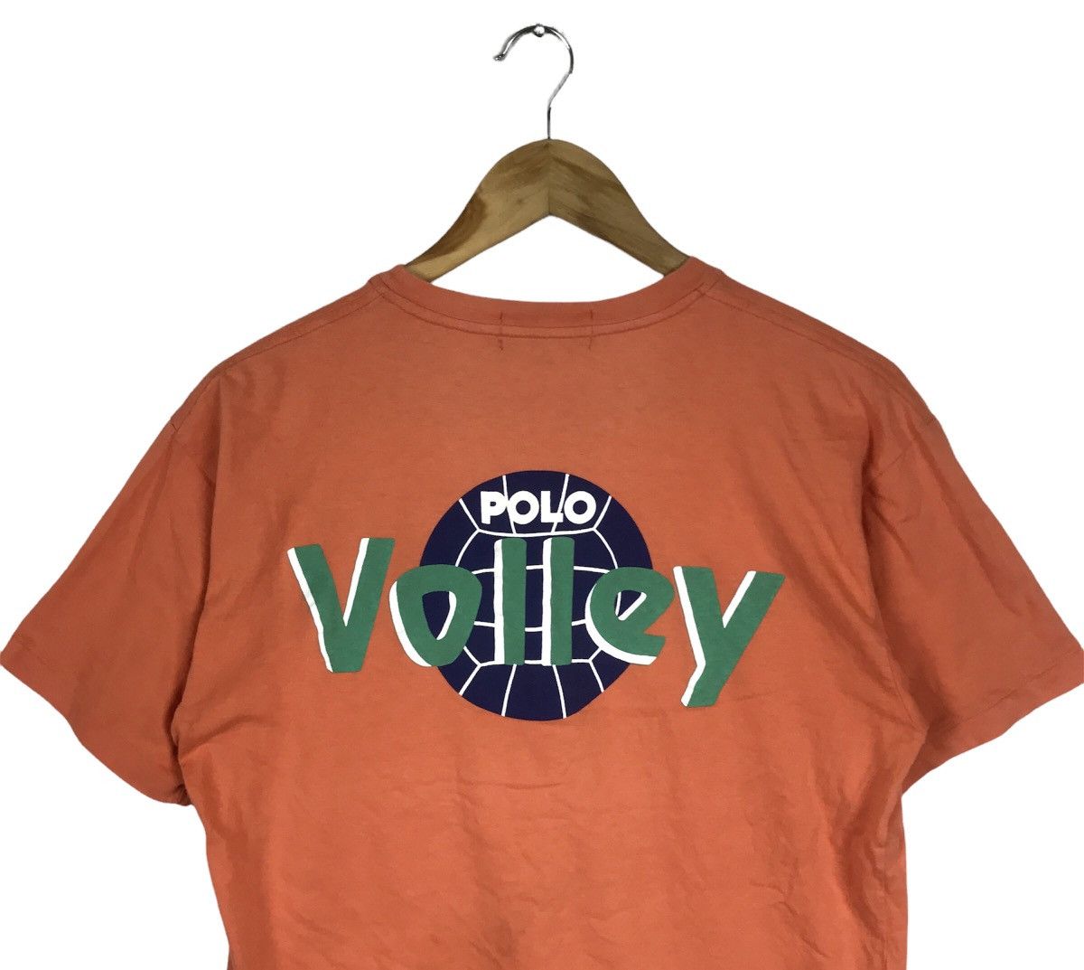 Polo Ralph Lauren Vintage Polo Ralph Lauren Polo Volley Single Pocket T-Shirt Size US M / EU 48-50 / 2 - 2 Thumbnail
