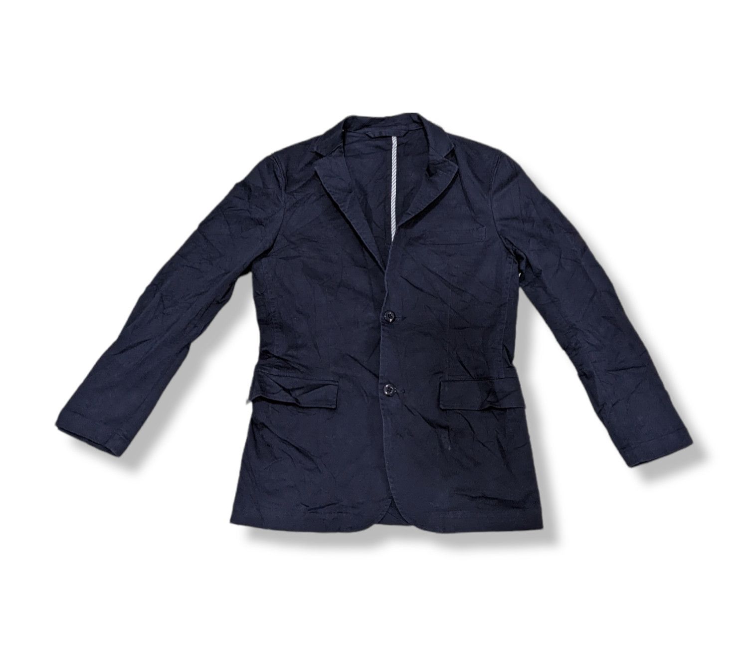 Beams Plus Navy Cotton 3 Button Blezer / Jacket