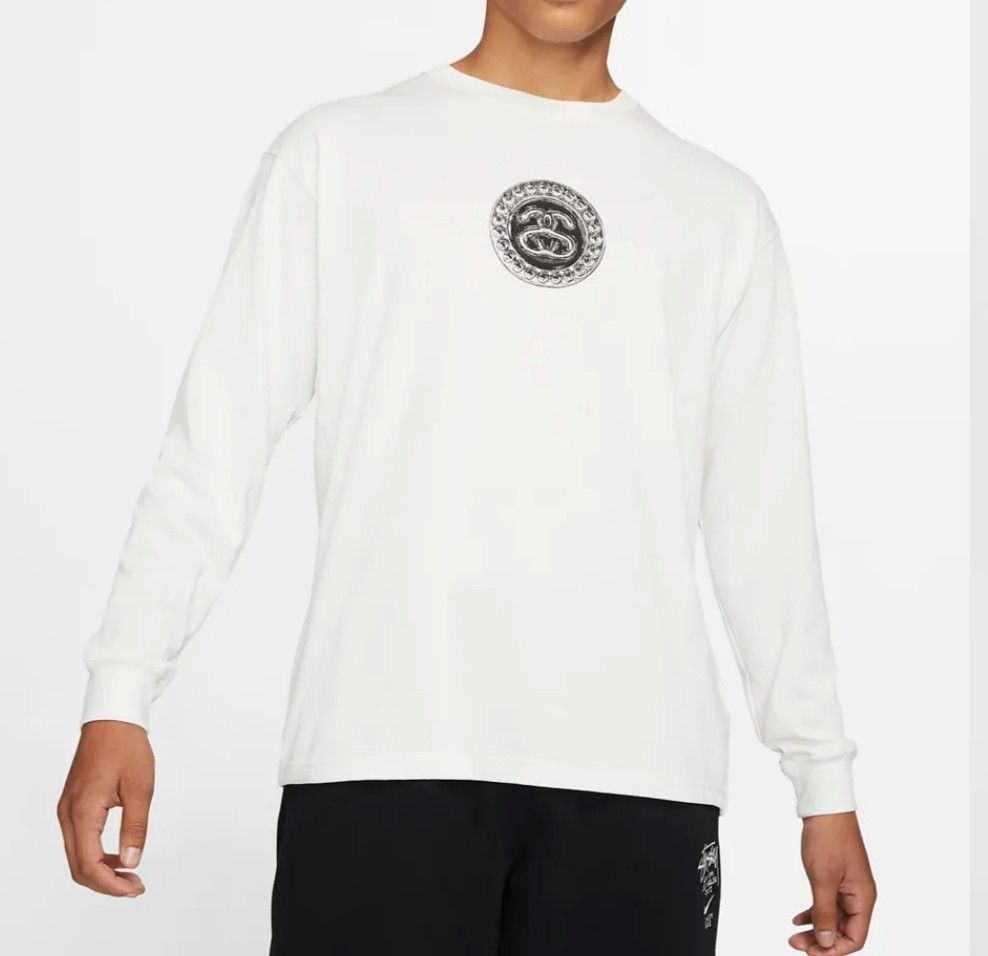 Nike Nike x Stussy SS Link L/S T-Shirt White Longsleeve | Grailed