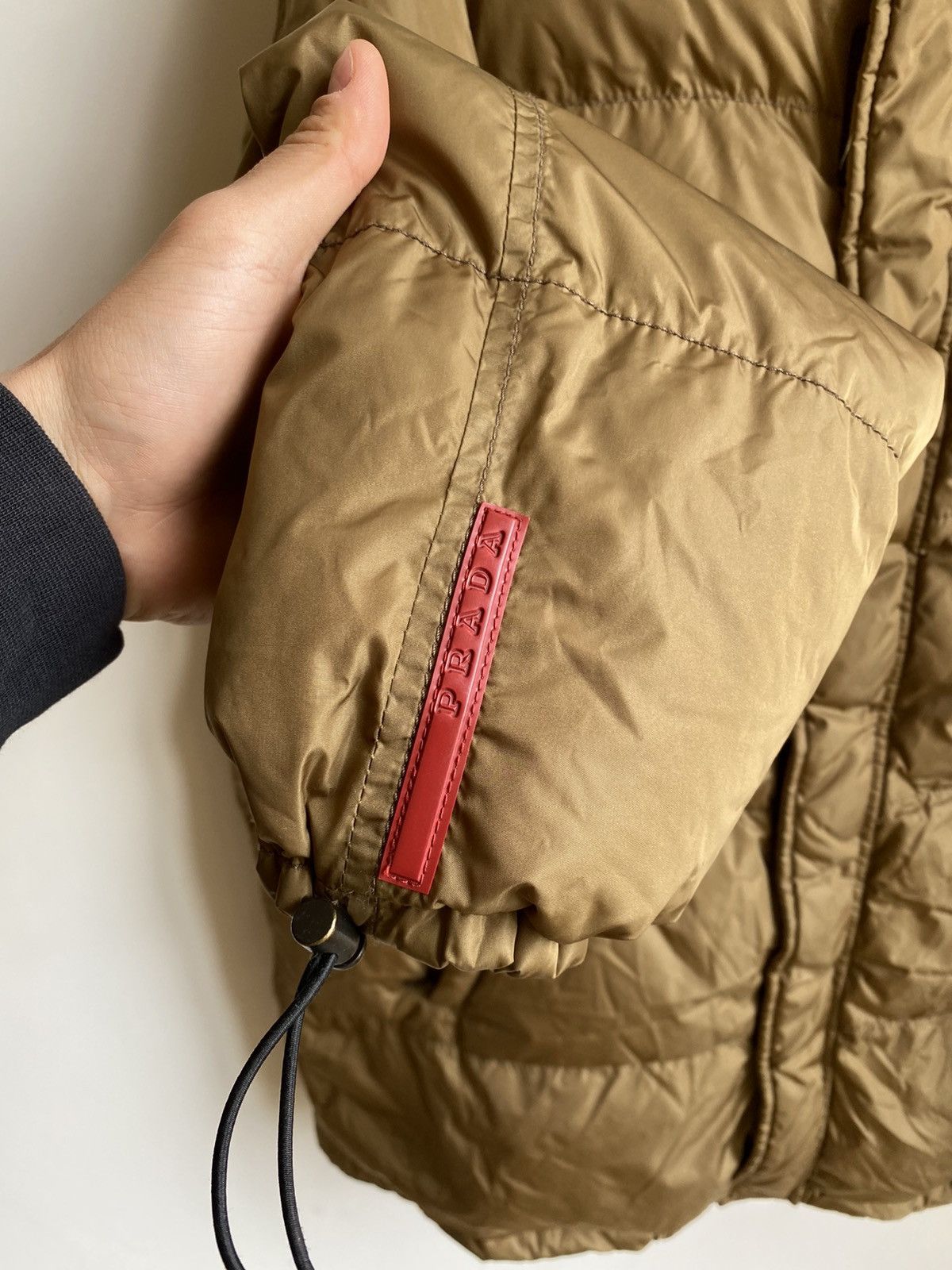 Prada × Vintage Vintage Prada Red Tab Ski Puffer Jacket Size US L / EU 52-54 / 3 - 2 Thumbnail