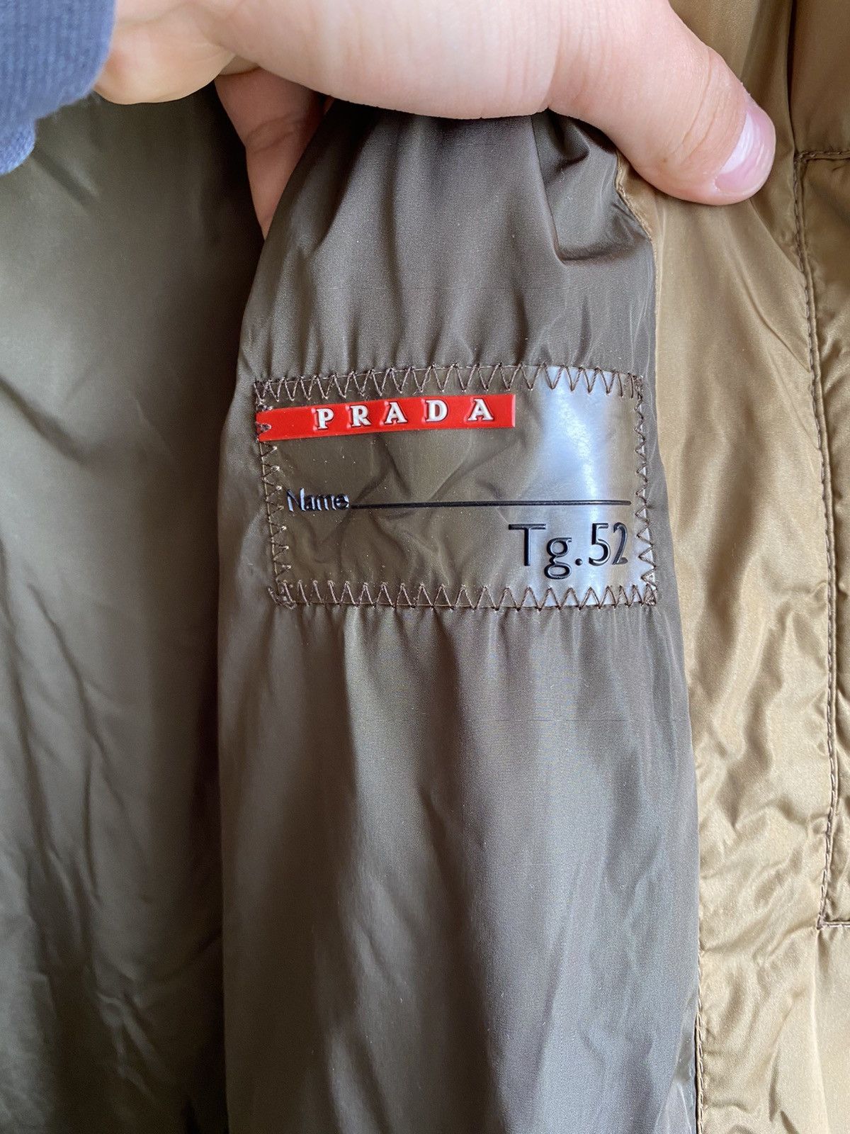 Prada × Vintage Vintage Prada Red Tab Ski Puffer Jacket Size US L / EU 52-54 / 3 - 10 Thumbnail