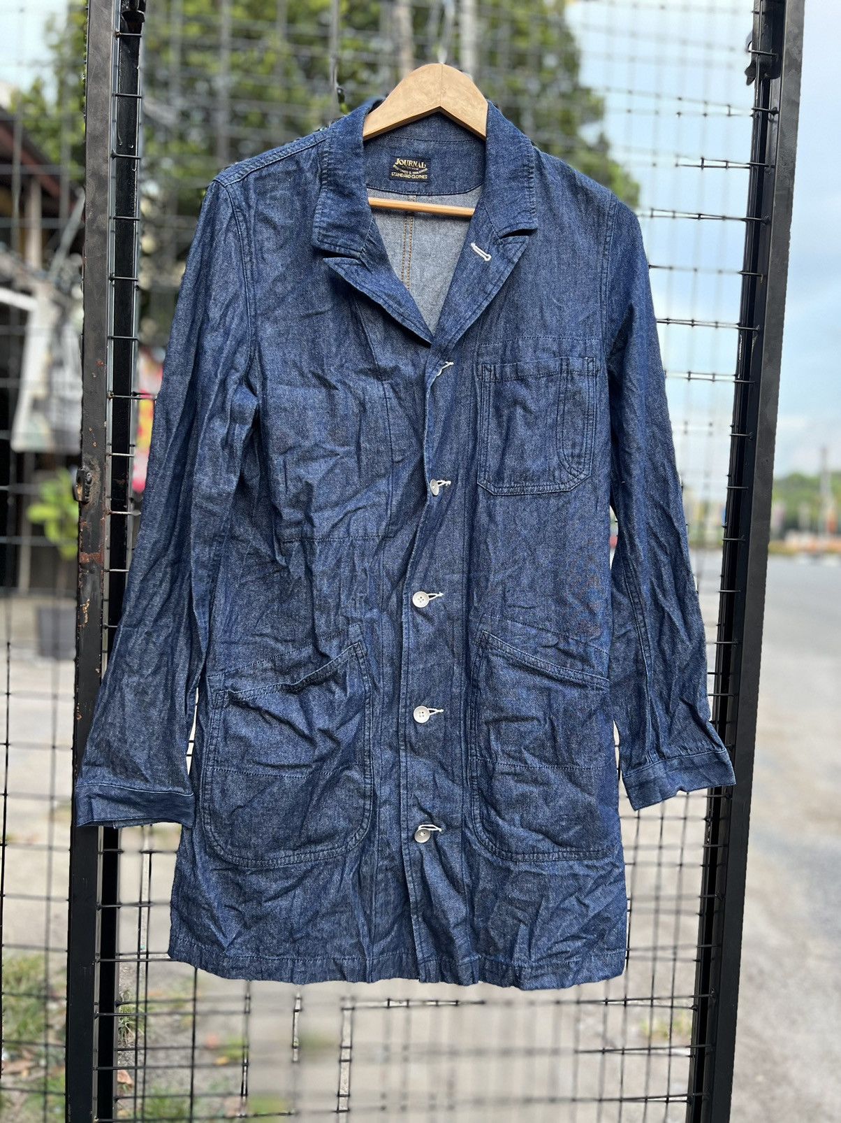 Japanese Brand Journal standard Japan button up jacket denim nice🔥🔥 Size US M / EU 48-50 / 2 - 1 Thumbnail