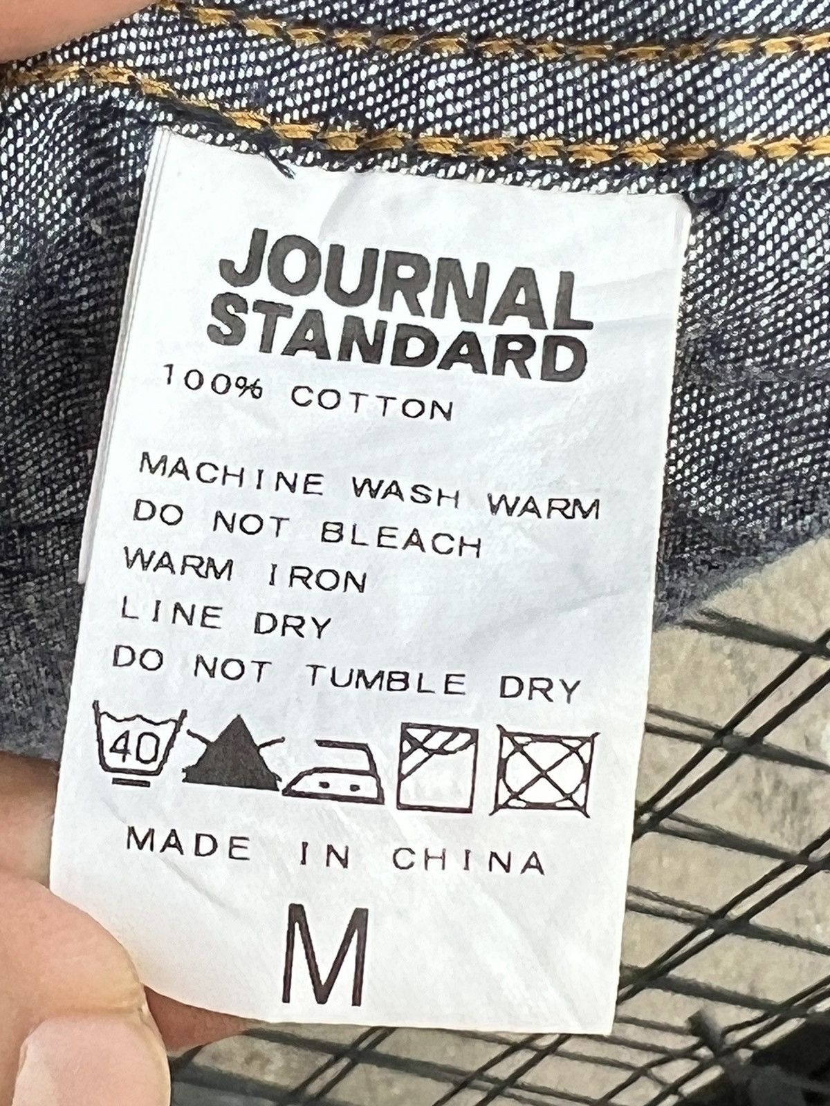 Japanese Brand Journal standard Japan button up jacket denim nice🔥🔥 Size US M / EU 48-50 / 2 - 8 Thumbnail