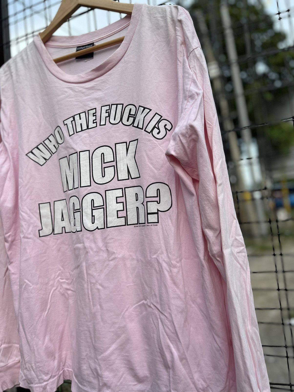 Band Tees Wall of fame long sleeve band tee vintage Mick Jagger🔥🔥 Size US XL / EU 56 / 4 - 3 Thumbnail
