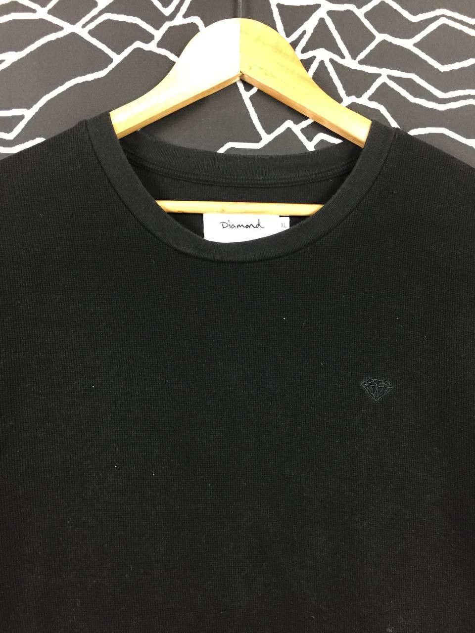 Diamond Supply Co. Diamond Supply Co Embroided Logo Essential Skate Tee Size US XL / EU 56 / 4 - 3 Thumbnail