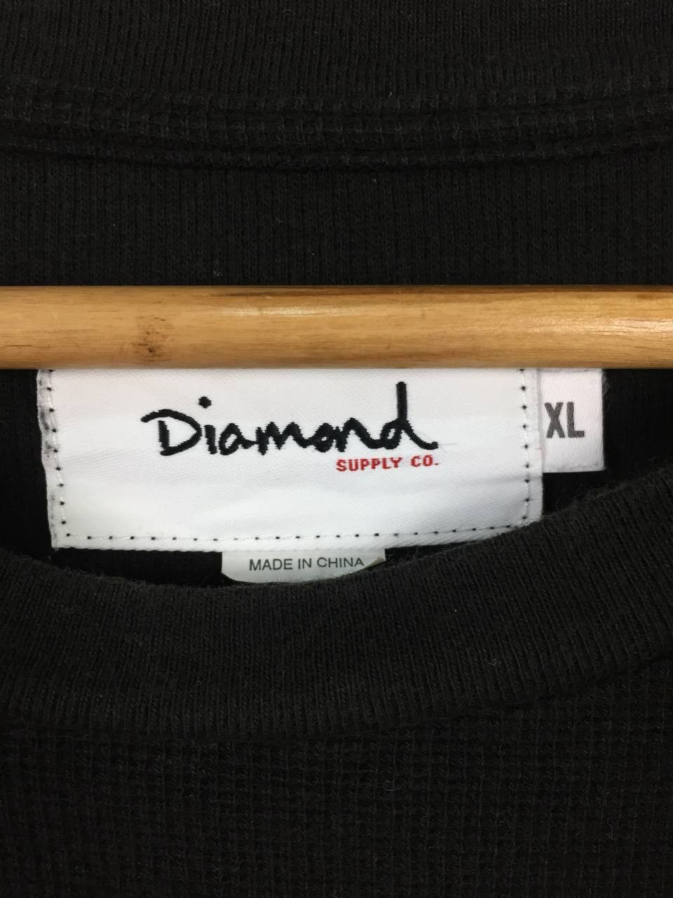 Diamond Supply Co. Diamond Supply Co Embroided Logo Essential Skate Tee Size US XL / EU 56 / 4 - 4 Thumbnail