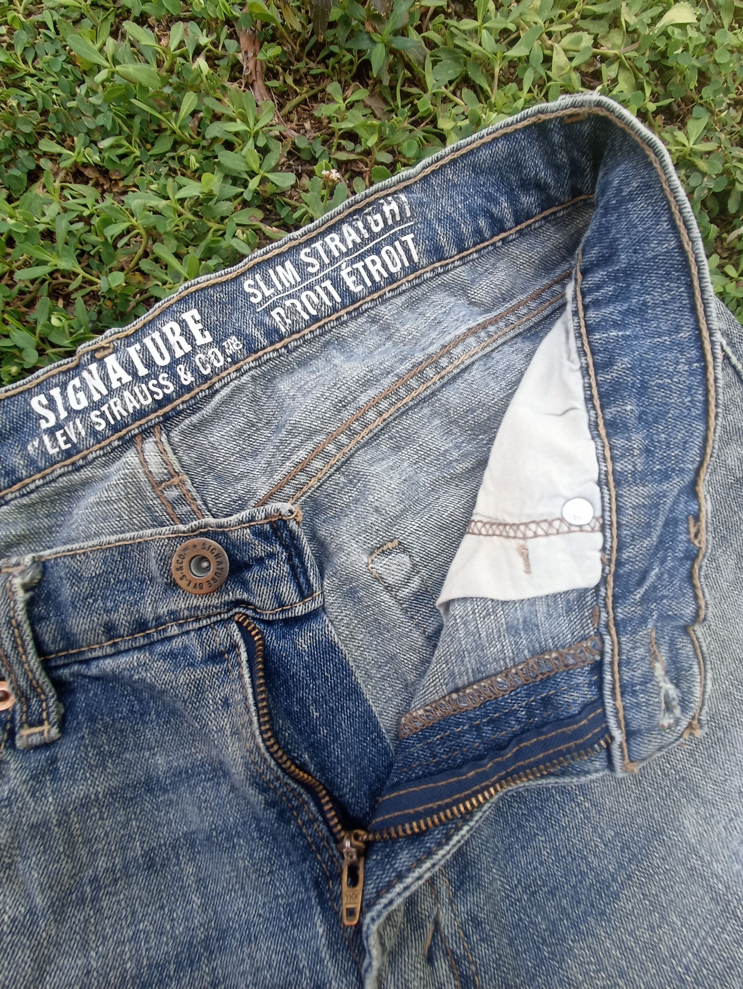 Jean × Levi's × Vintage Levis Signature Slim Straight Jeans - J235 Size US 32 / EU 48 - 3 Thumbnail