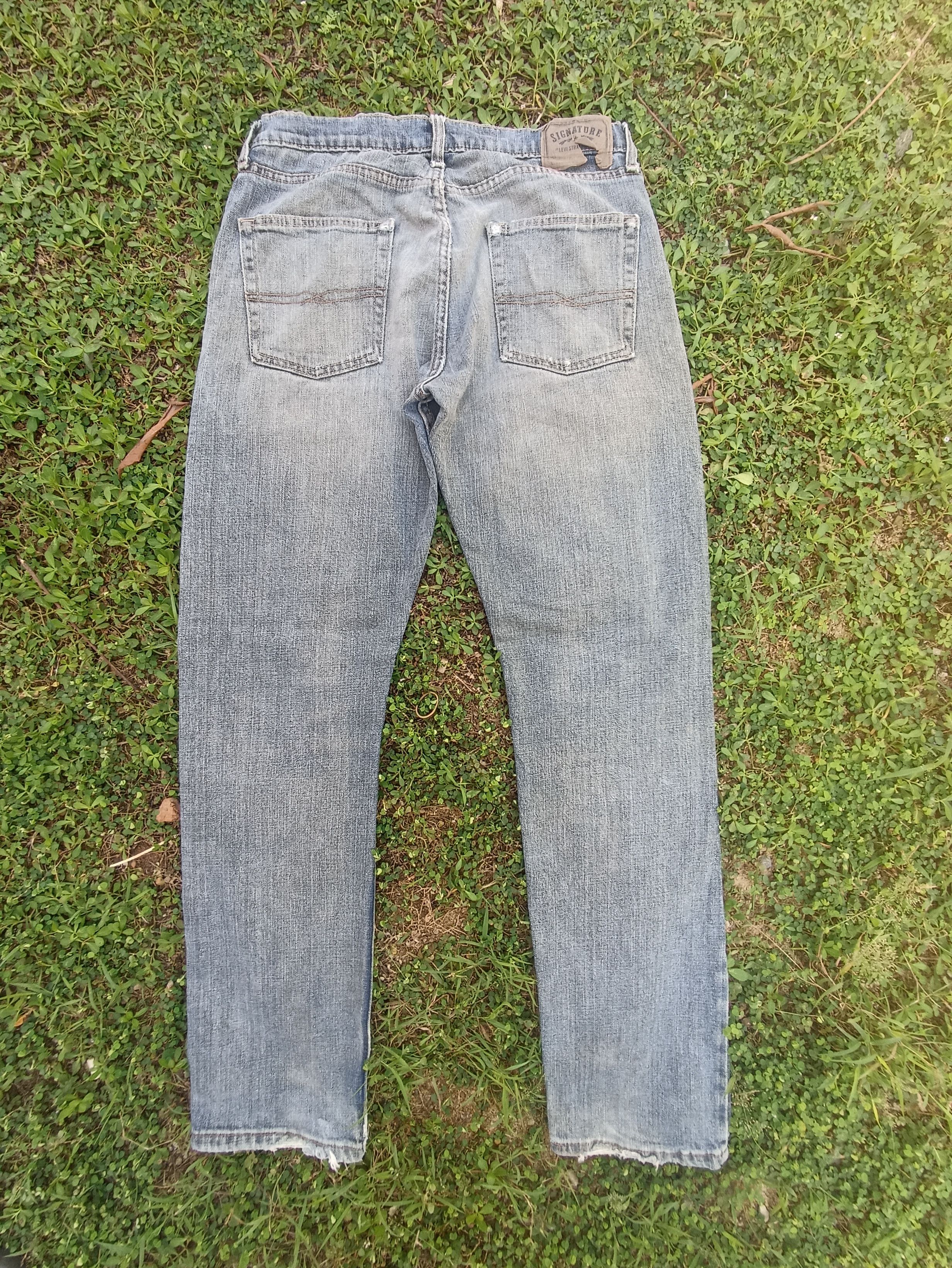 Jean × Levi's × Vintage Levis Signature Slim Straight Jeans - J235 Size US 32 / EU 48 - 2 Thumbnail