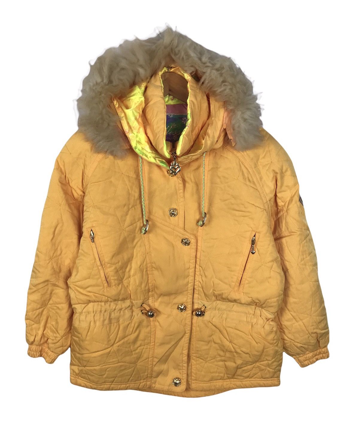 Faux Fur Ellesse Brown Hoodie Hoodie Ellesse Fur Jacket Ellesse