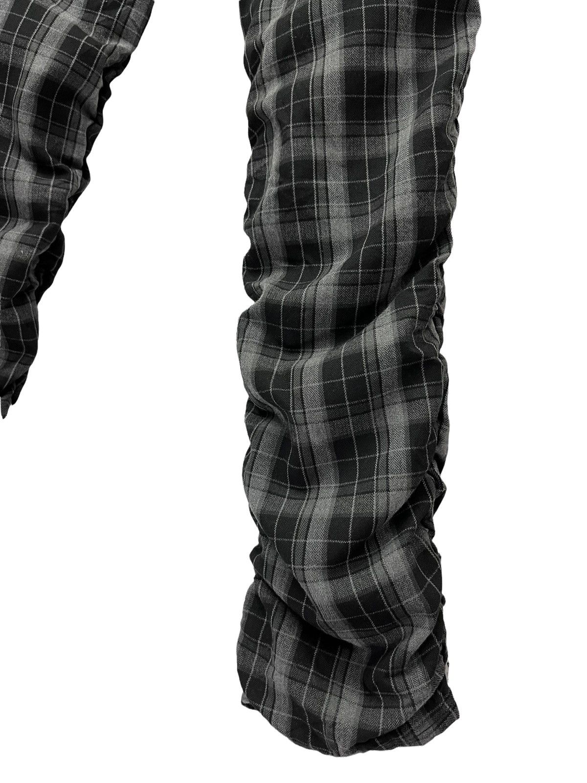 Japanese Brand 🔥RAGOUT Union Jack Punk Tartan Double Waist Rayon Blends Size US 29 - 8 Thumbnail