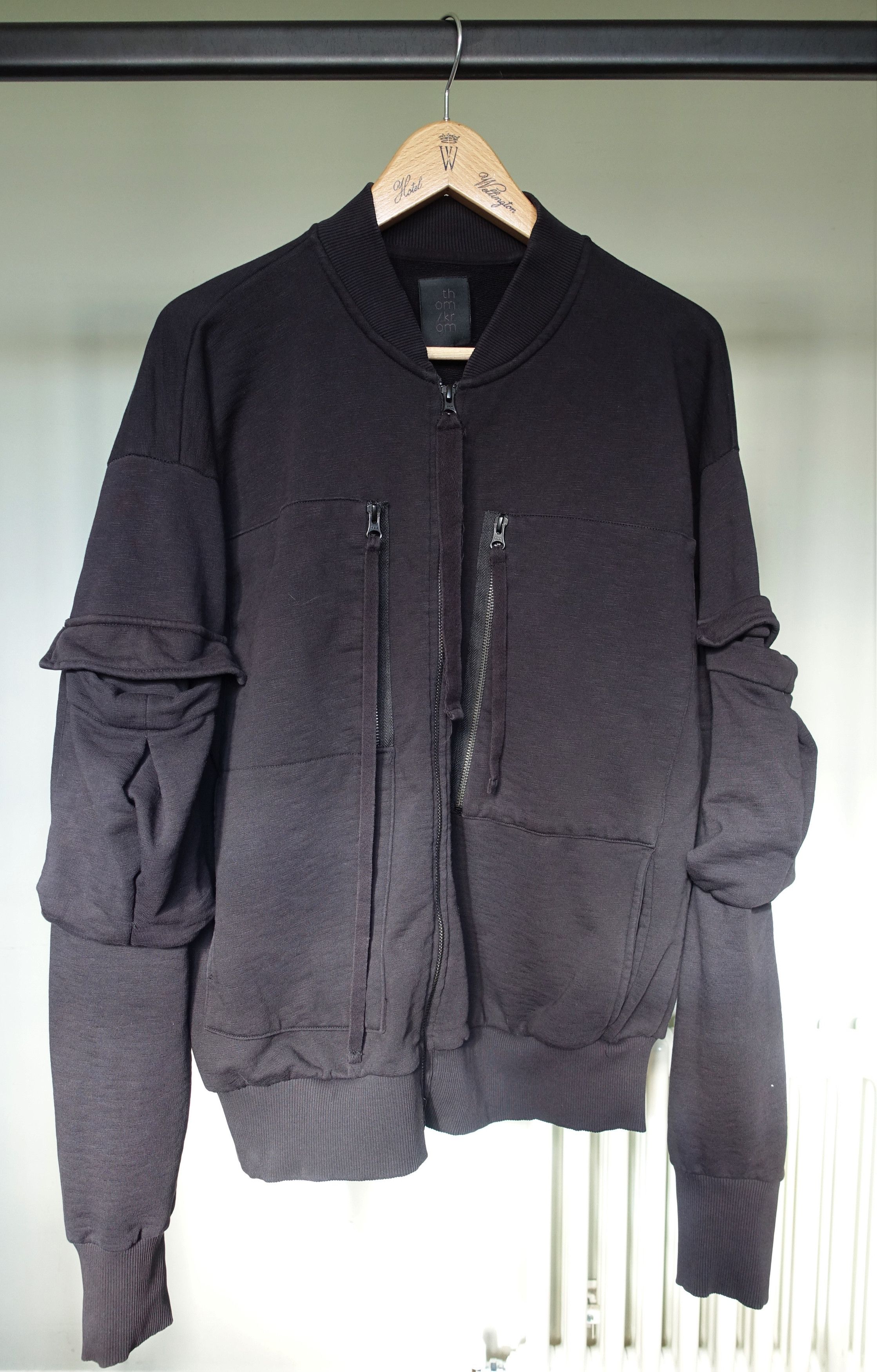 Thom Krom Oversized Cotton Bomber Size US L / EU 52-54 / 3 - 1 Thumbnail
