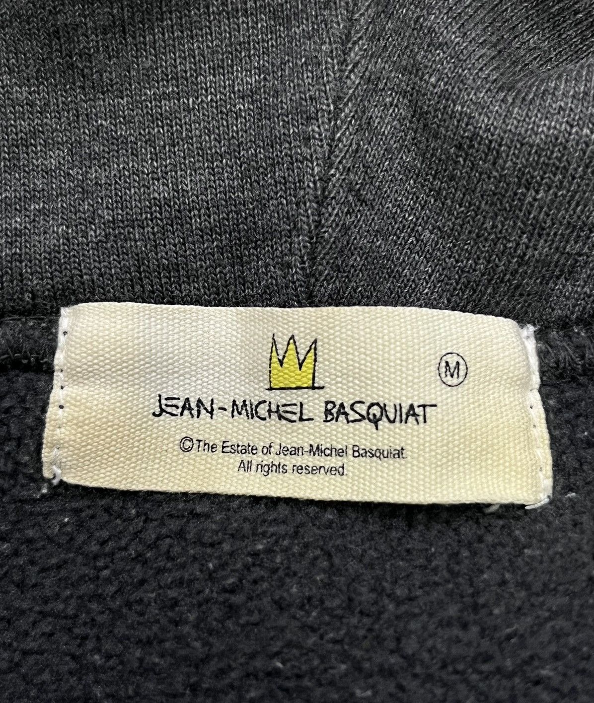 Art Comes First RARE! BASQUIAT Art Design Spell Out Sweater Hoodie Size US M / EU 48-50 / 2 - 8 Thumbnail