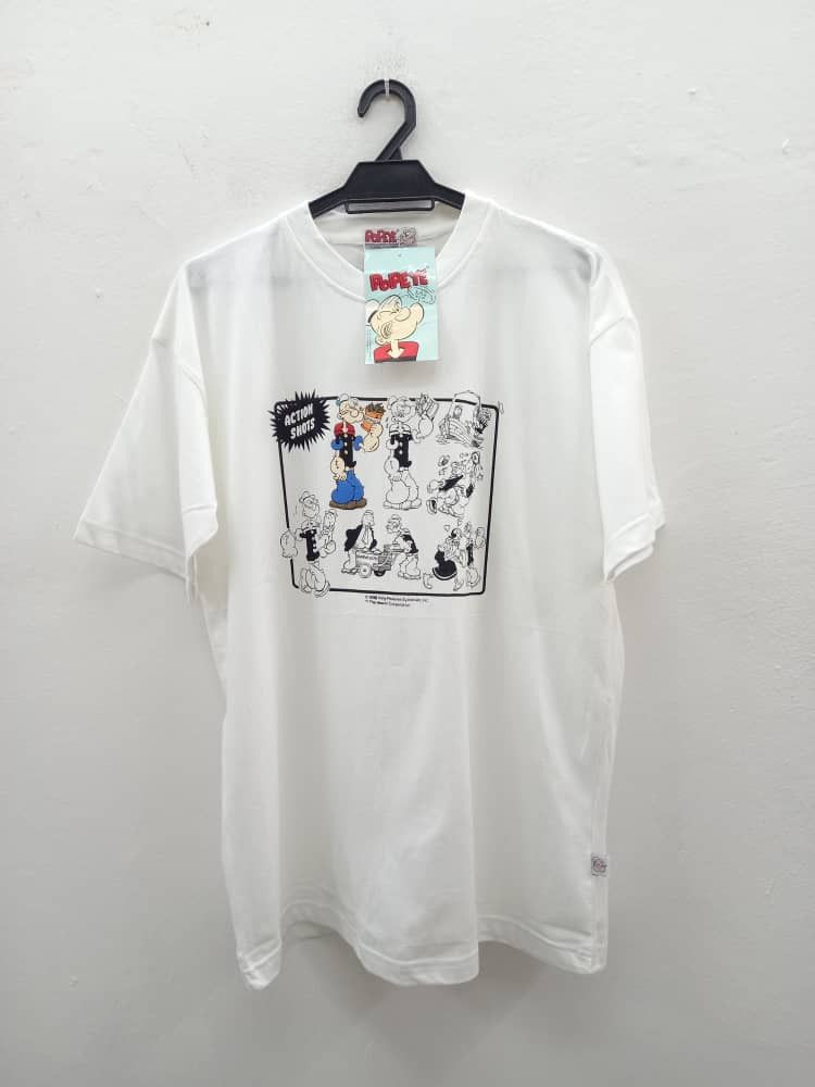Cartoon Network POPEYE NEW OLD STOCK Size US XL / EU 56 / 4 - 1 Thumbnail