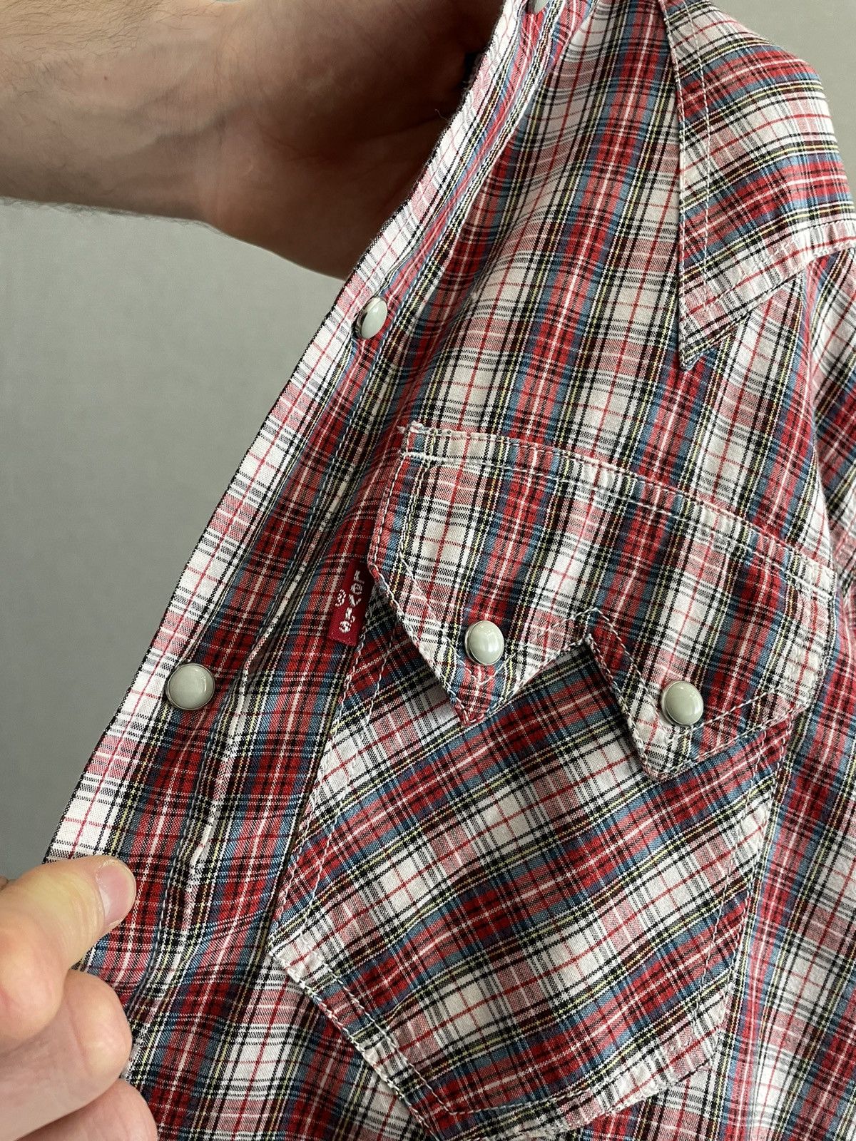 Levi's × Levi's Vintage Clothing Levis Limited Edition checkered Shirt long sleeve slim fit Size US M / EU 48-50 / 2 - 7 Thumbnail