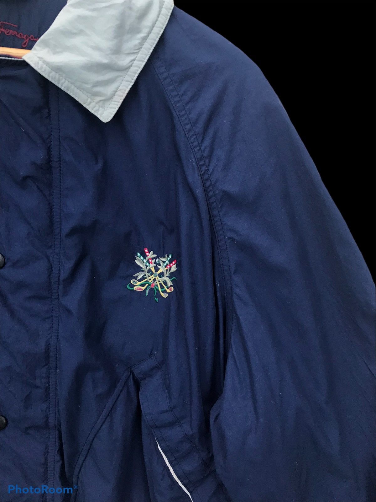 Salvatore Ferragamo Iconic Selvator Ferragomo Bomber Jacket Design Size US M / EU 48-50 / 2 - 3 Thumbnail