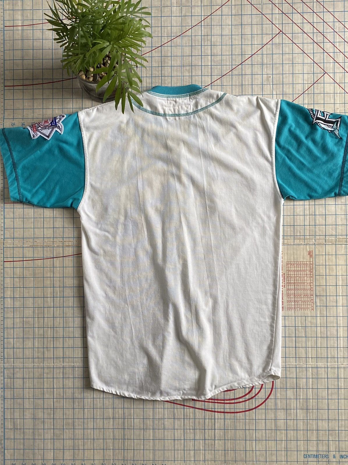 MLB Vintage 90s Florida Marlins Starter Baseball Jersey Small Size US S / EU 44-46 / 1 - 7 Thumbnail