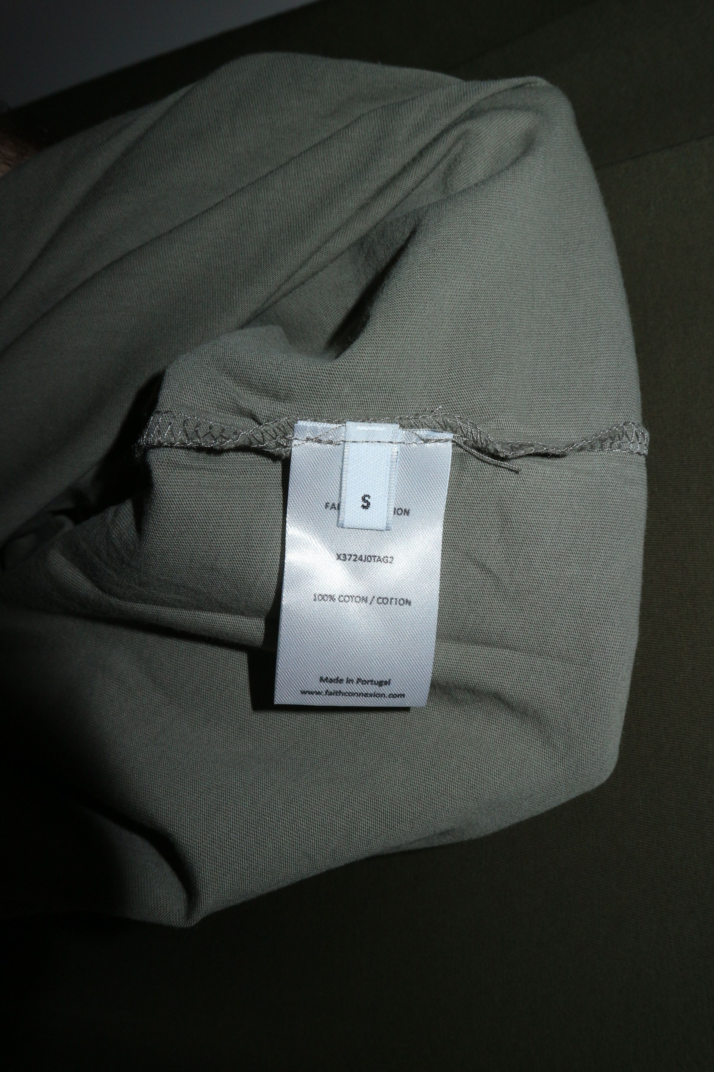 Faith Connexion Khaki distressed tshirt Size US S / EU 44-46 / 1 - 15 Thumbnail