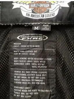 Harley Davidson HARLEY DAVIDSON FXRG LEATHER PROCTECTOR TOURING JACKET Size US M / EU 48-50 / 2 - 3 Thumbnail