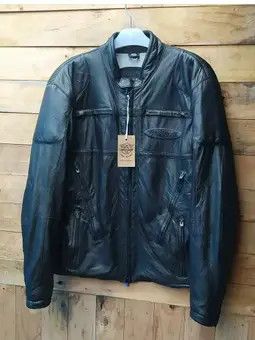 Harley Davidson HARLEY DAVIDSON FXRG LEATHER PROCTECTOR TOURING JACKET Size US M / EU 48-50 / 2 - 8 Thumbnail