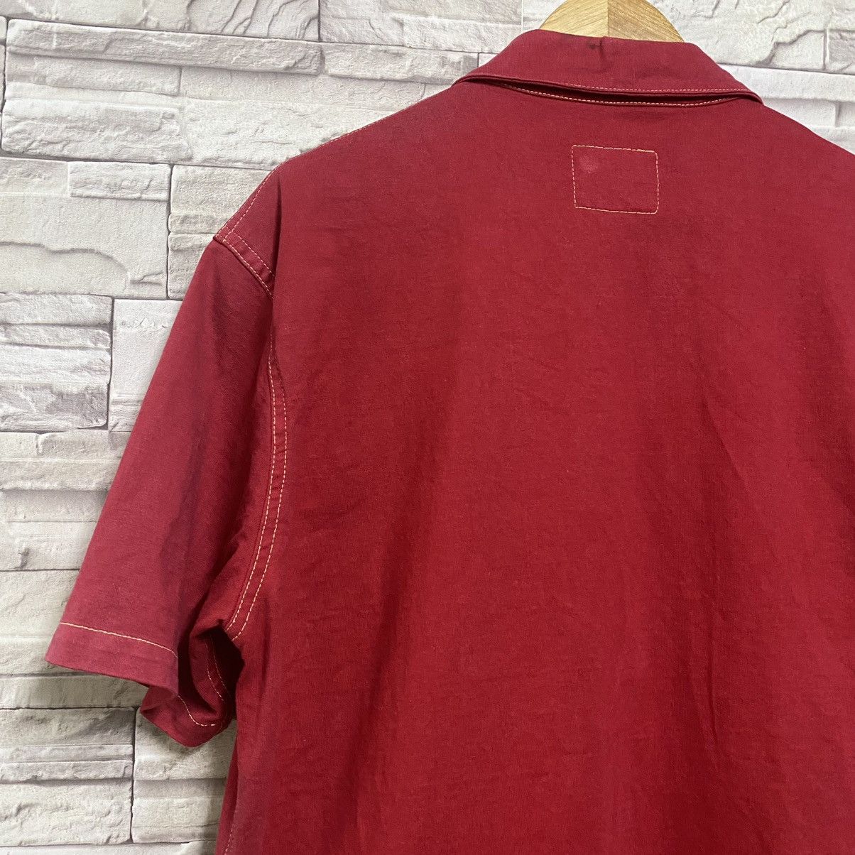 Hysteric Glamour Hysteric Glamour Shirt Half Zipper Sunfaded Size US L / EU 52-54 / 3 - 12 Thumbnail