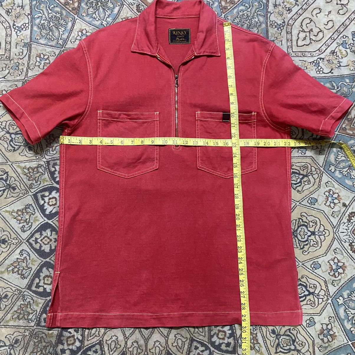 Hysteric Glamour Hysteric Glamour Shirt Half Zipper Sunfaded Size US L / EU 52-54 / 3 - 15 Thumbnail