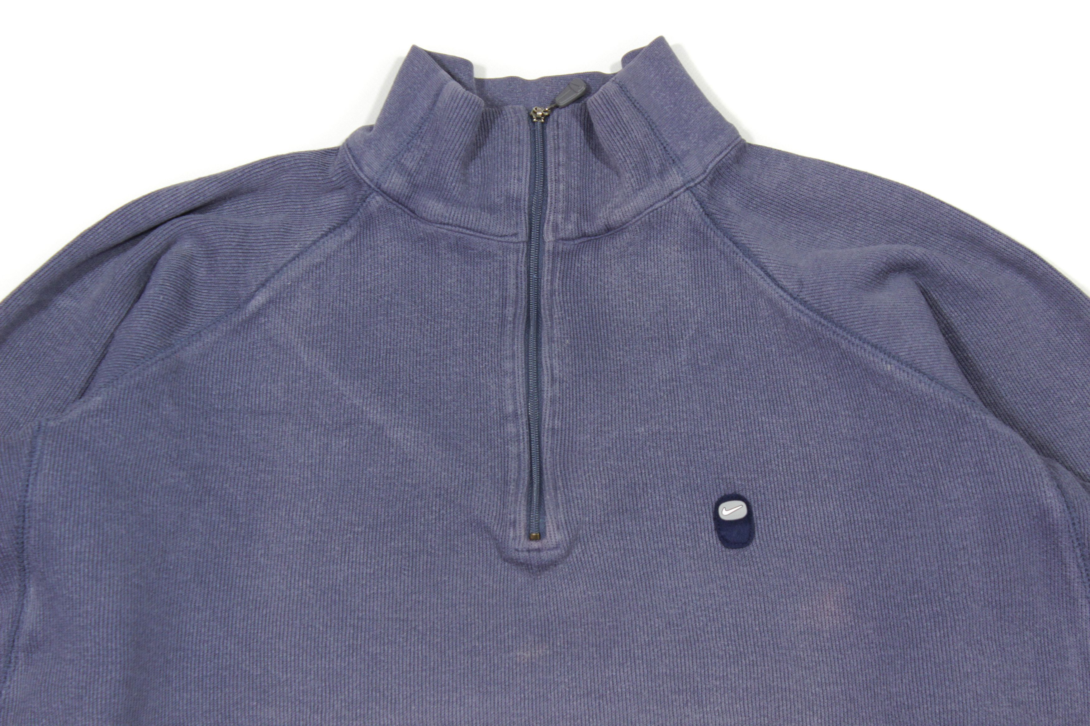 Nike Swoosh Logo Zip Sweatshirt Size US M / EU 48-50 / 2 - 3 Thumbnail