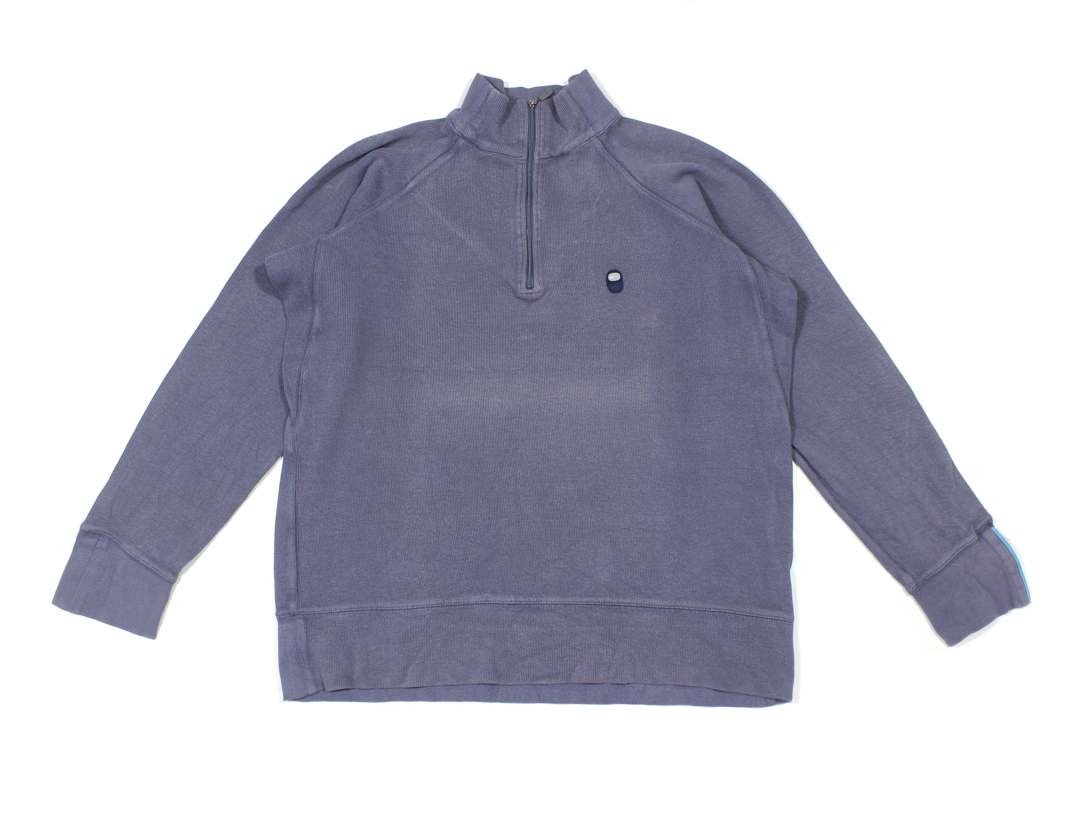 Nike Swoosh Logo Zip Sweatshirt Size US M / EU 48-50 / 2 - 1 Thumbnail