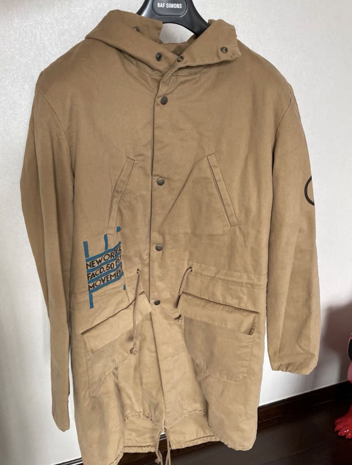 Raf Simons Archive Redux New Order Parka size 46 48