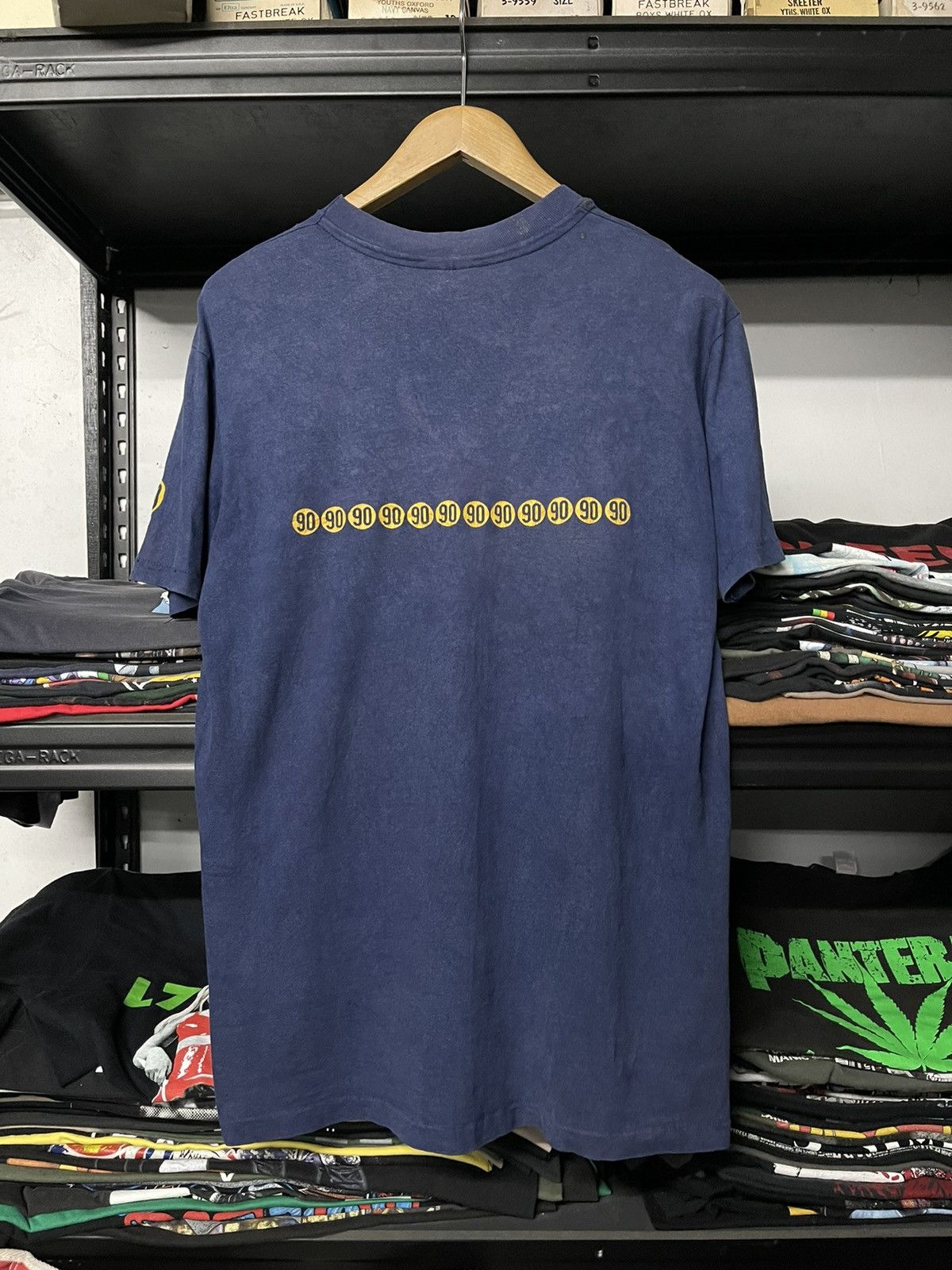 Vintage 80s Kevin Staad Logo 90 Pocket Tees Sun Faded
