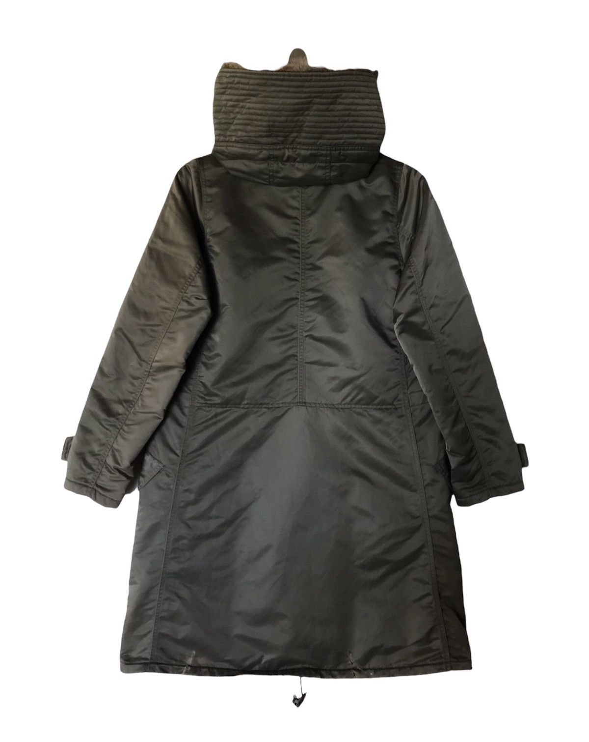 Japanese Brand × Johnbull × Vintage Japanese Vintage John Bull Fur Parka Hood Jacket Size US S / EU 44-46 / 1 - 2 Thumbnail