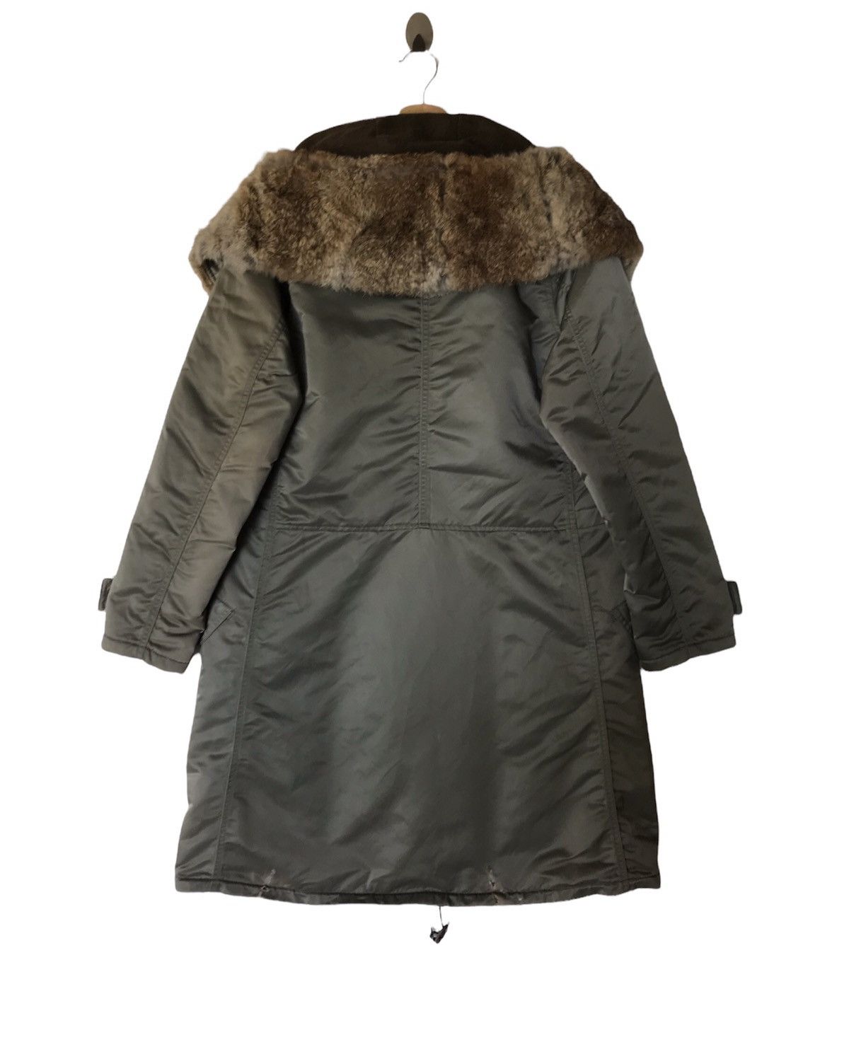 Japanese Brand × Johnbull × Vintage Japanese Vintage John Bull Fur Parka Hood Jacket Size US S / EU 44-46 / 1 - 3 Thumbnail