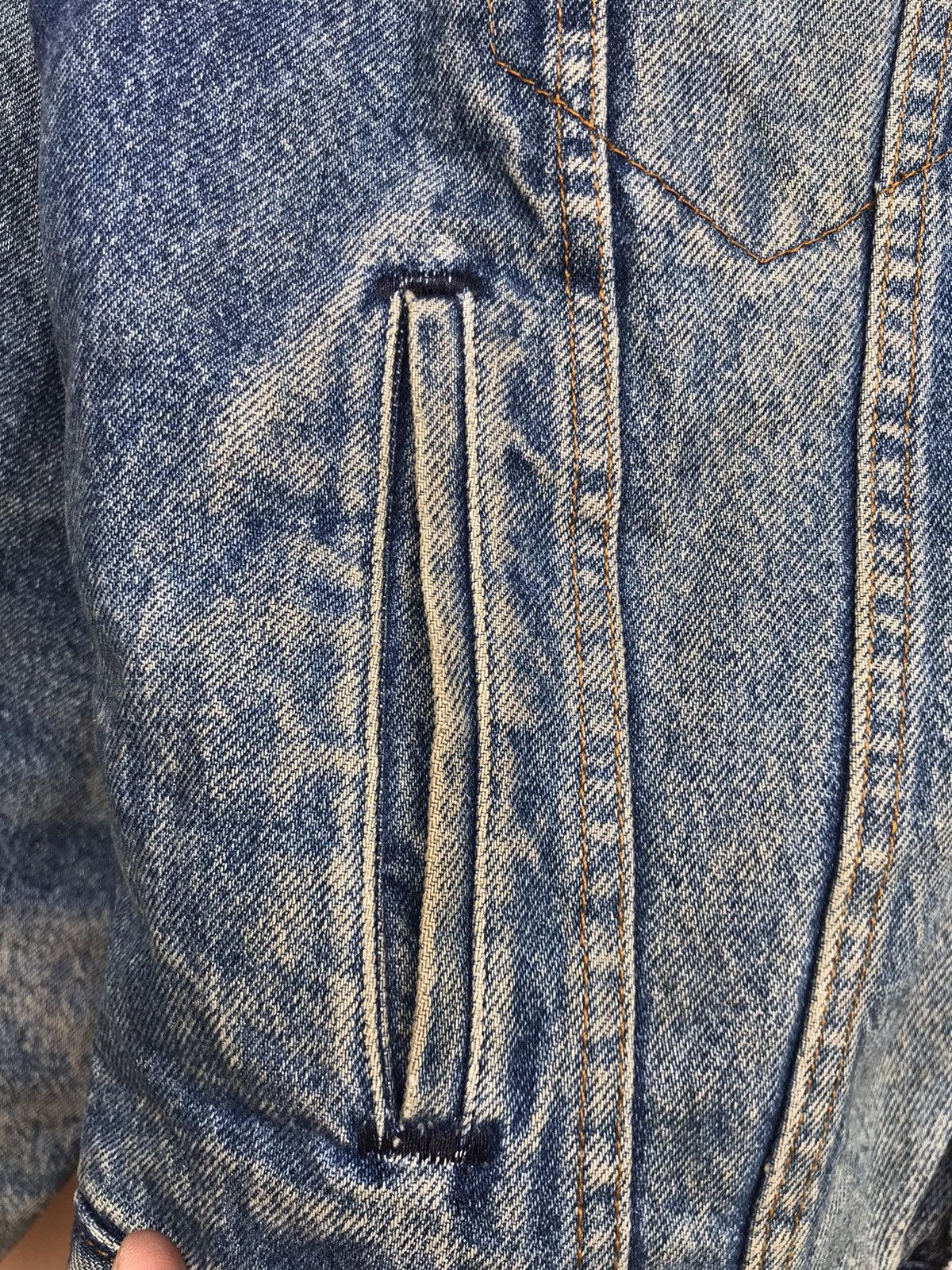 Levi's Vintage 80s Made in USA Levi’s Sherpa Western Trucker Denim Size US M / EU 48-50 / 2 - 23 Thumbnail