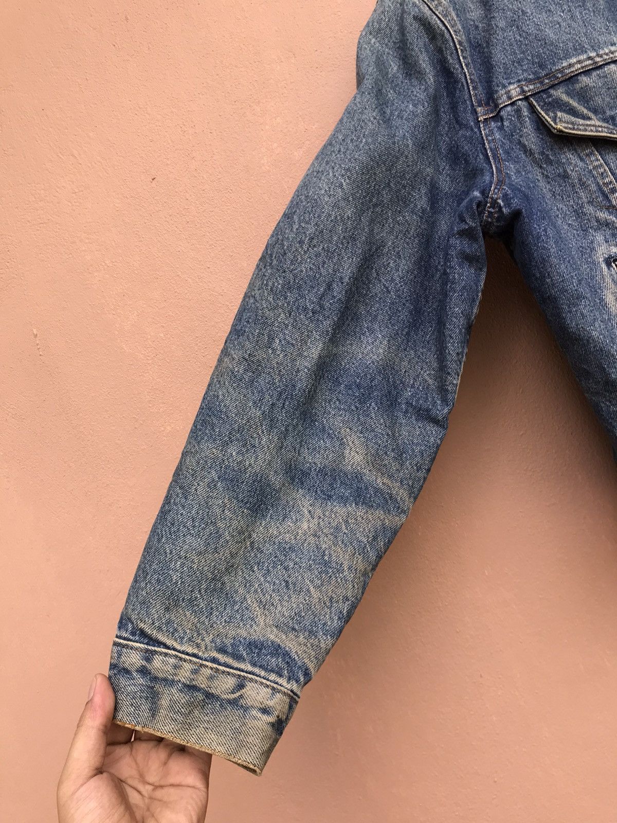 Levi's Vintage 80s Made in USA Levi’s Sherpa Western Trucker Denim Size US M / EU 48-50 / 2 - 4 Thumbnail