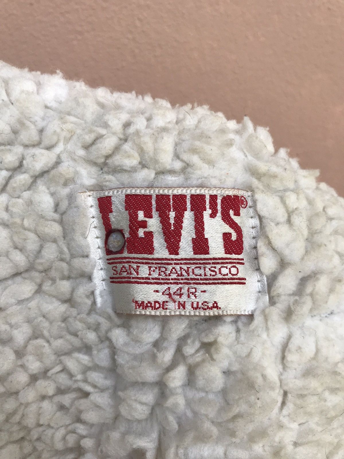 Levi's Vintage 80s Made in USA Levi’s Sherpa Western Trucker Denim Size US M / EU 48-50 / 2 - 22 Thumbnail
