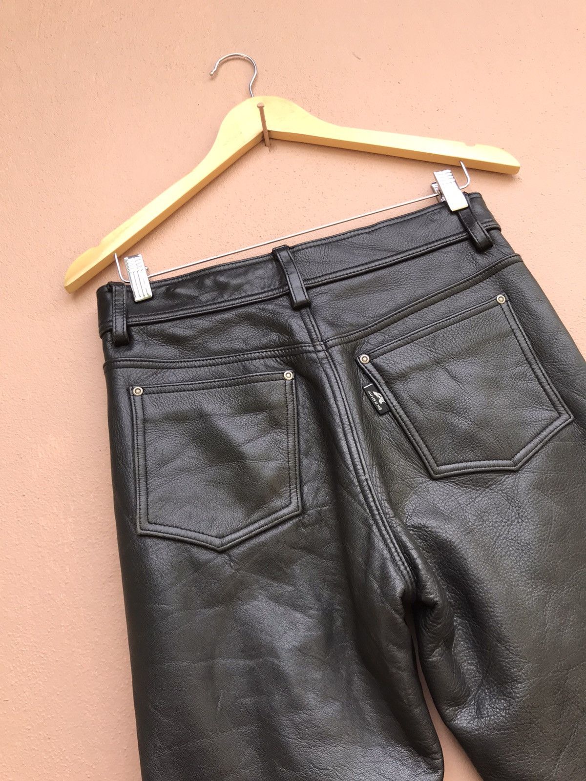 Avirex Avirex Cowhide Leather Pant Size US 28 / EU 44 - 6 Thumbnail