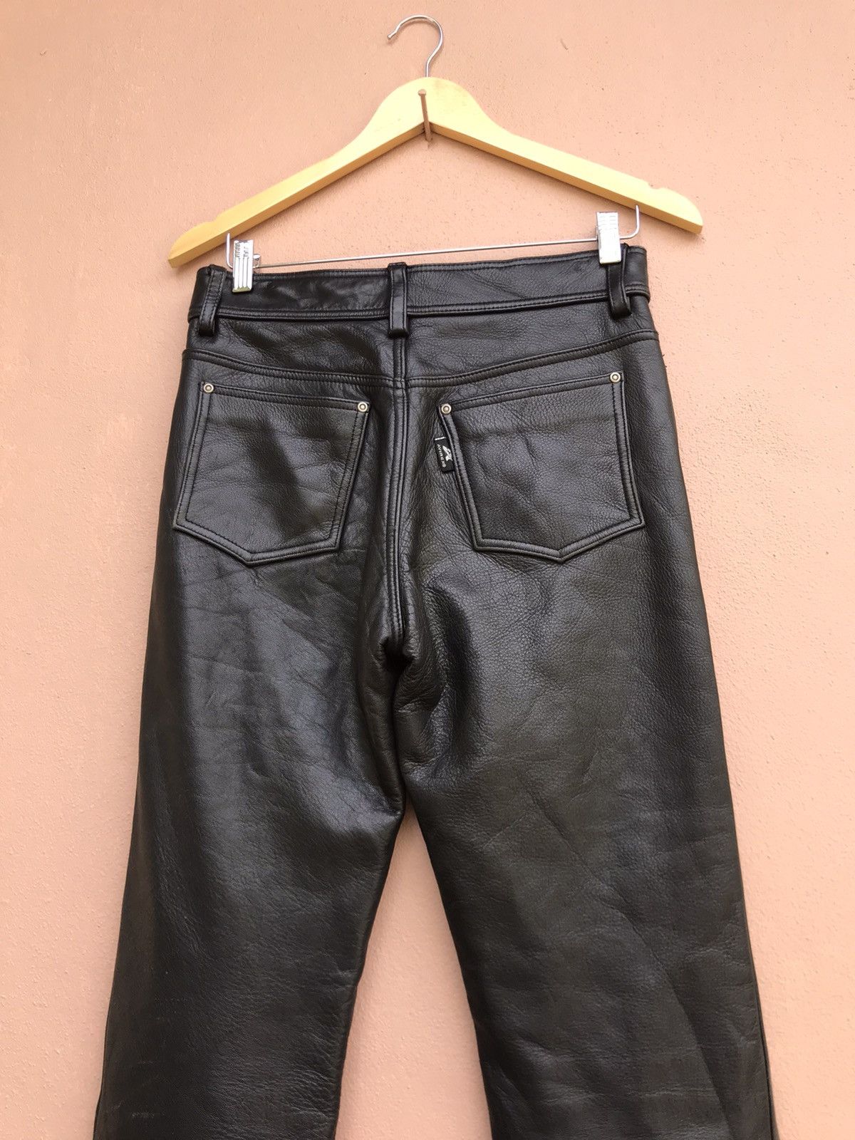 Avirex Avirex Cowhide Leather Pant Size US 28 / EU 44 - 4 Thumbnail