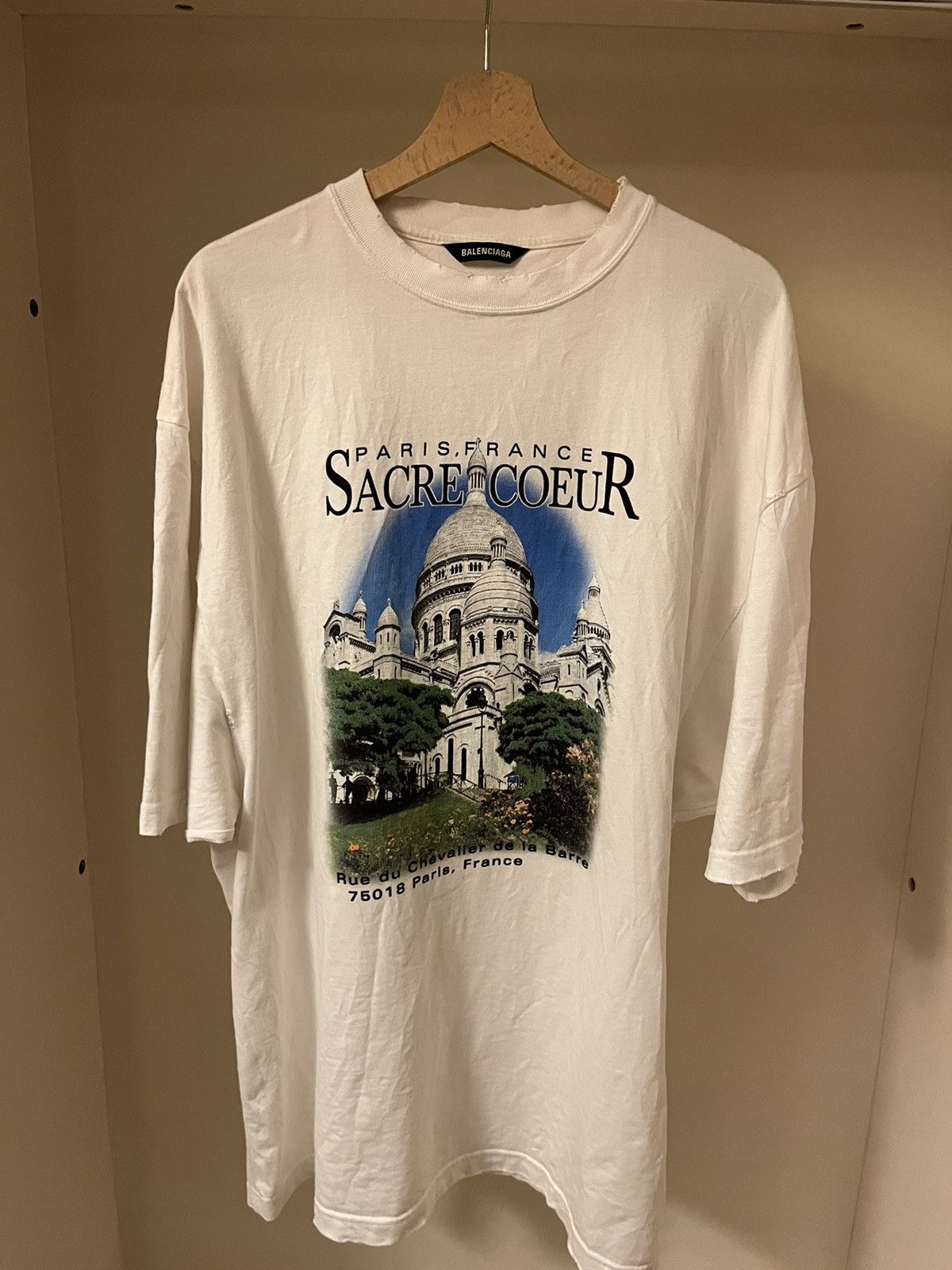 Balenciaga Sacre Cœur & Notre Dame T-Shirt | Grailed