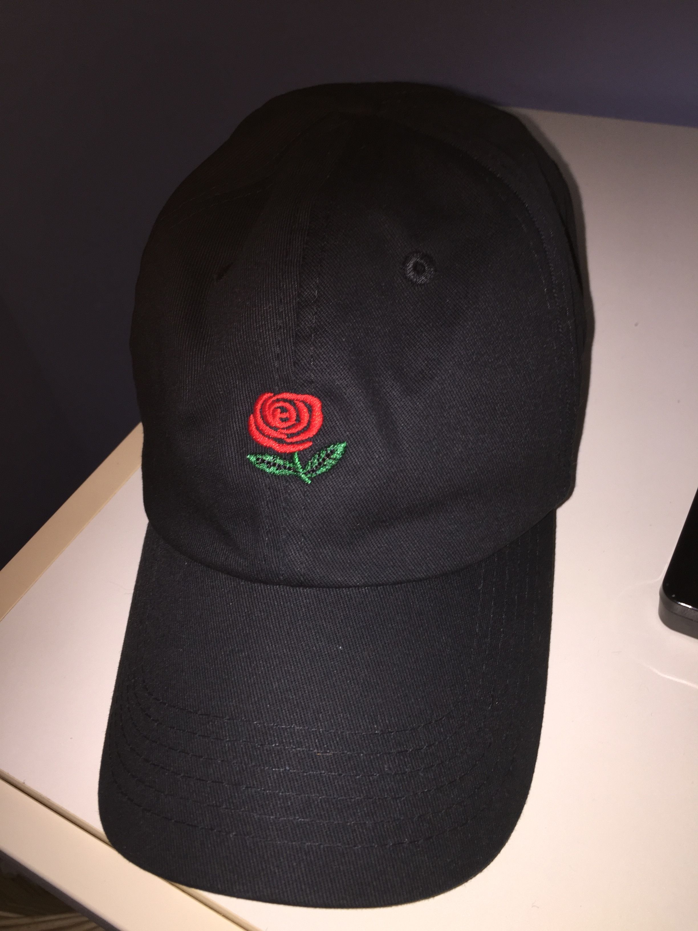 The Hundreds The Hundreds Black Rose Hat Grailed