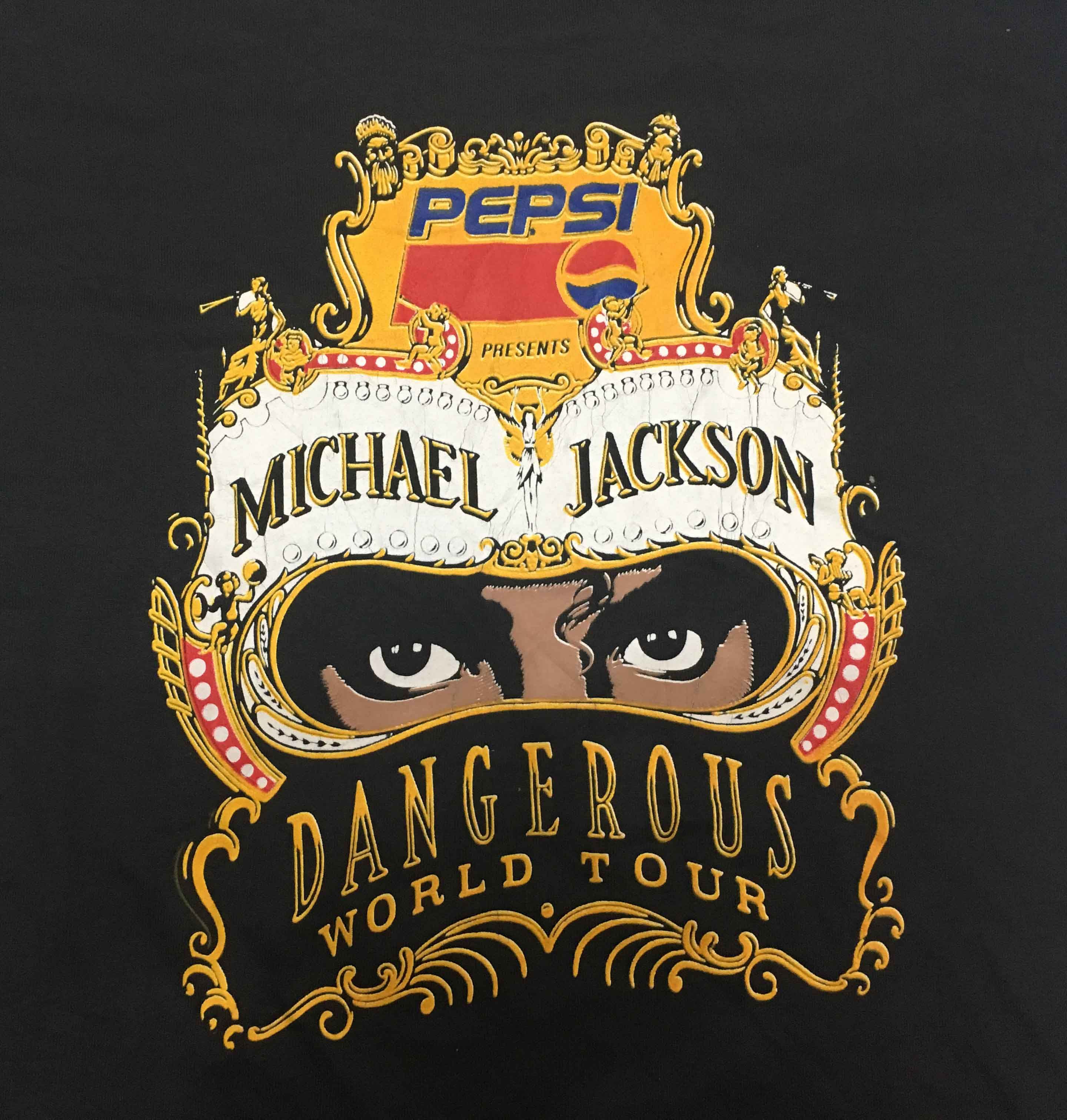 Michael Jackson Dangerous World Tour T-Shirt